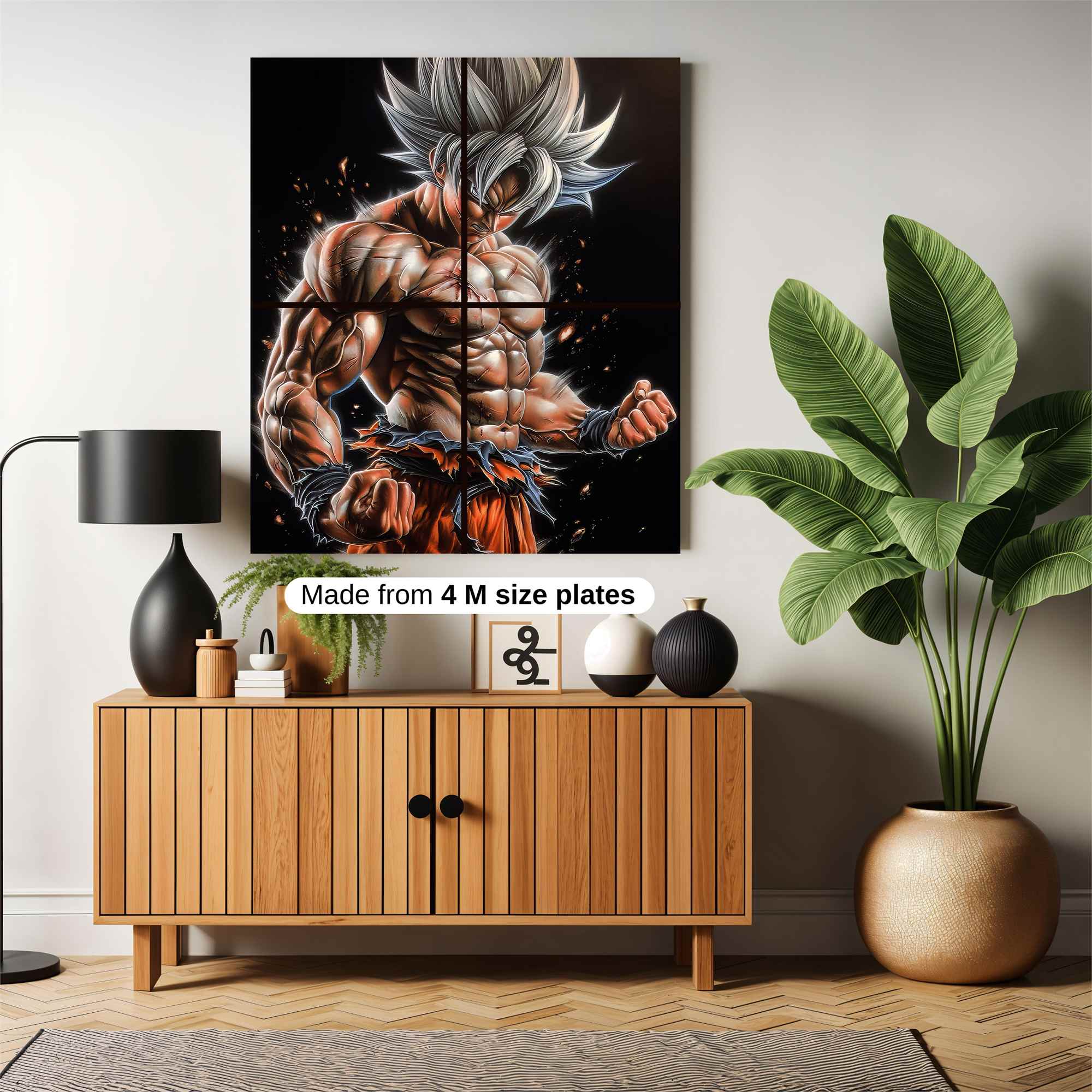 Goku Ferocity Safe Wall Magnetic / M