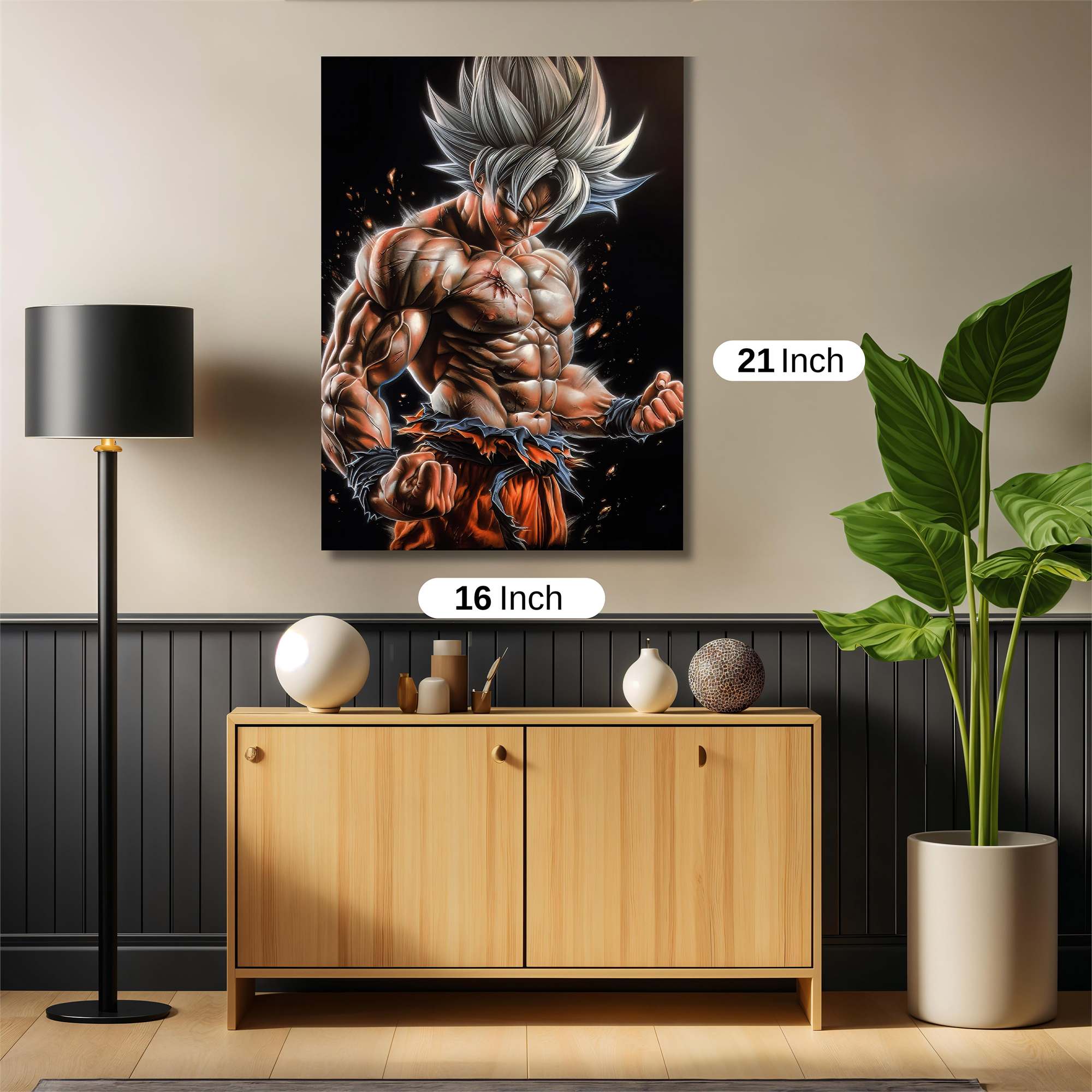 Goku Ferocity Safe Wall Magnetic / M