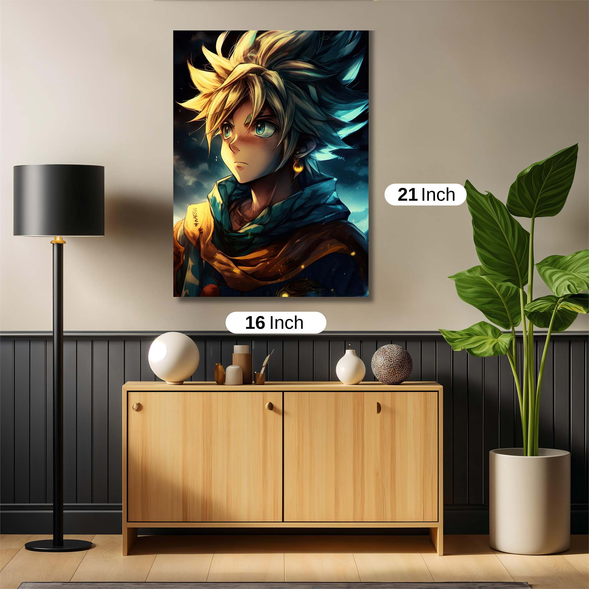 Heroic Gaze Safe Wall Magnetic / M