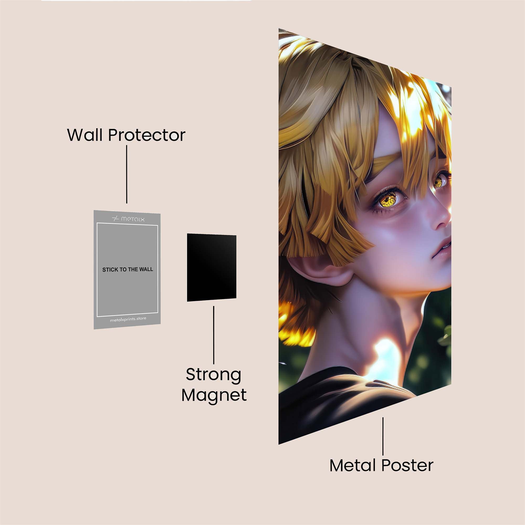 Sunlit Enigma Safe Wall Magnetic / M