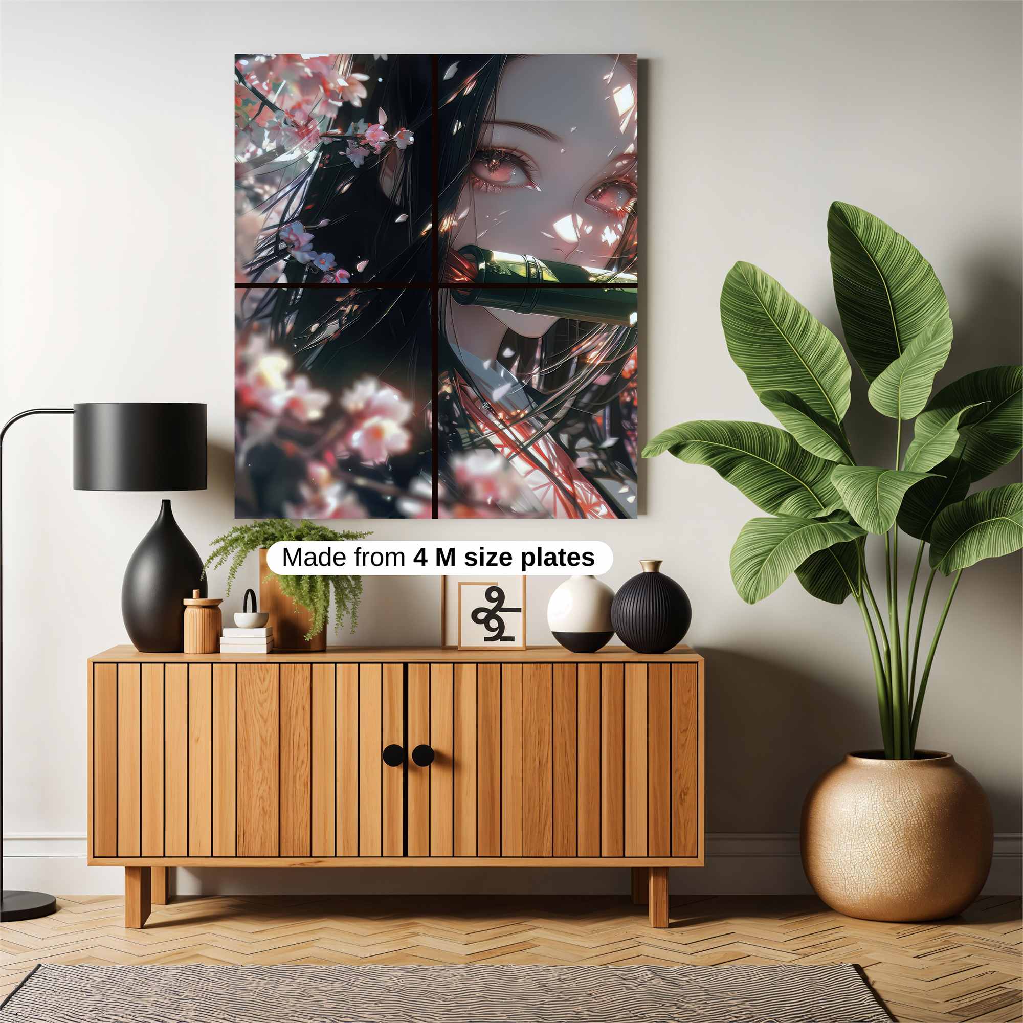 Nezuko Serene Safe Wall Magnetic / M