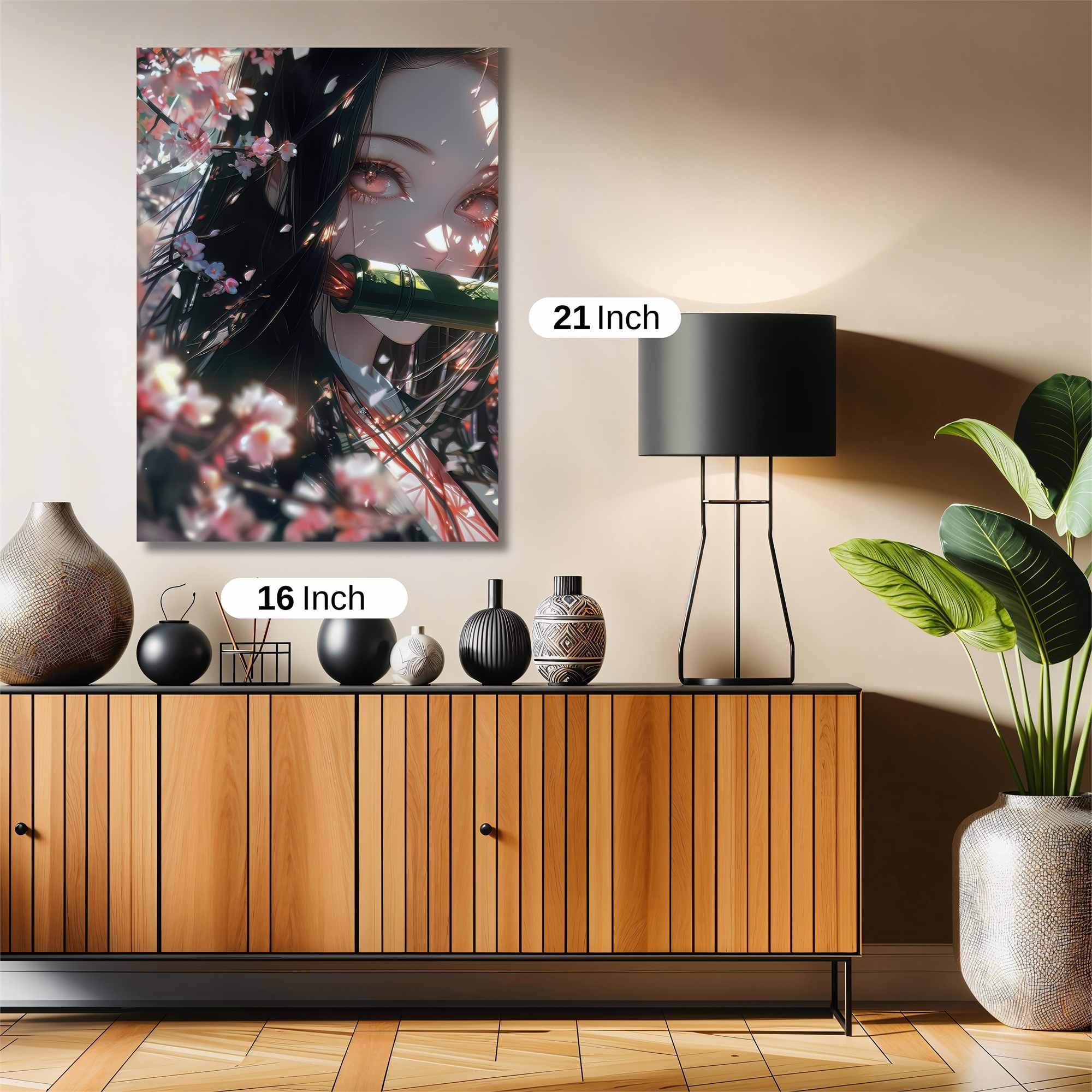 Nezuko Serene Safe Wall Magnetic / M