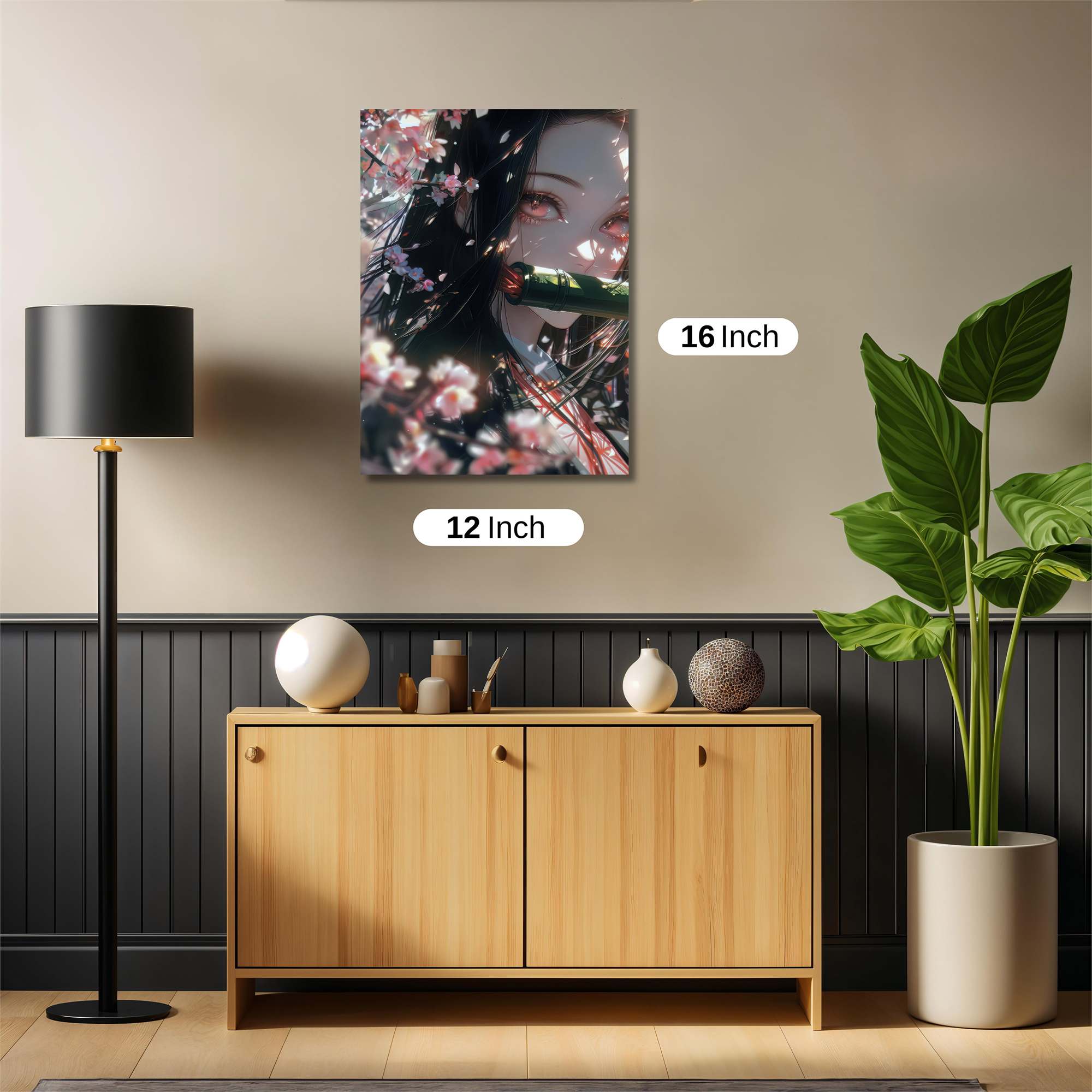 Nezuko Serene Safe Wall Magnetic / M
