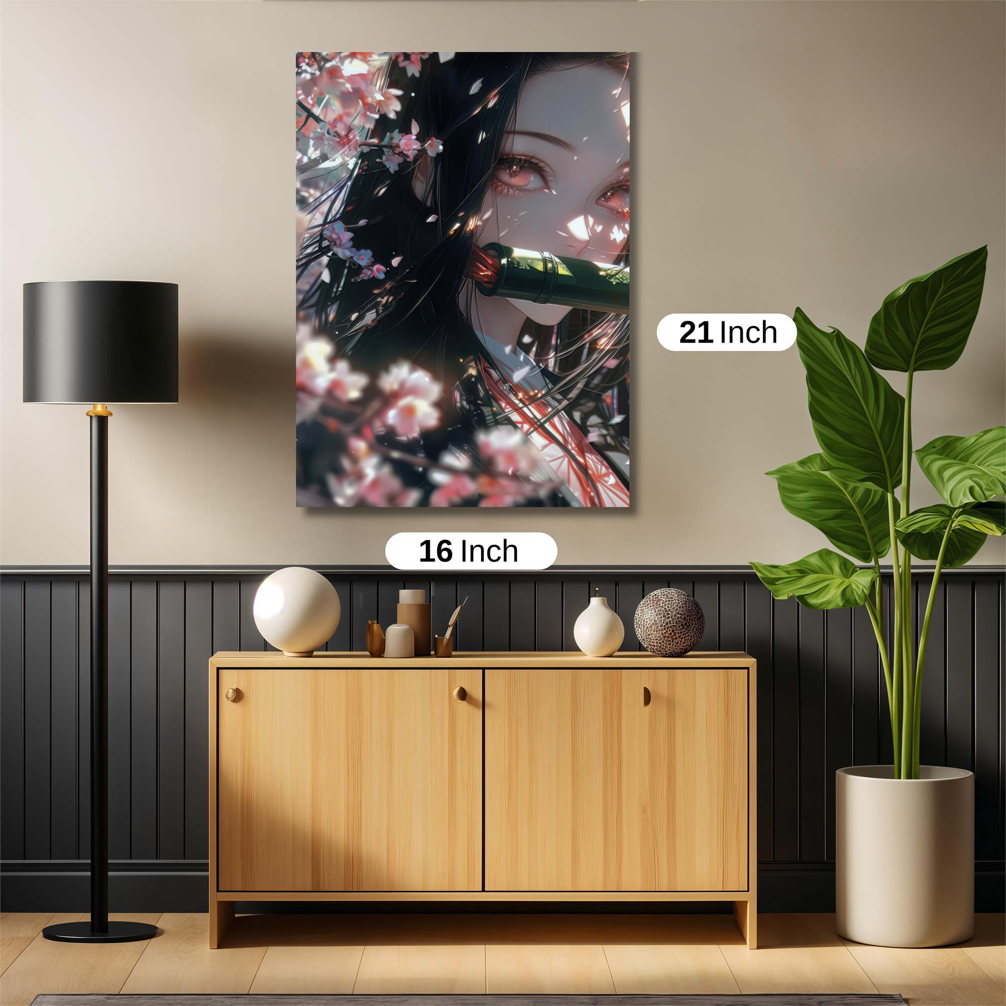 Nezuko Serene Safe Wall Magnetic / M