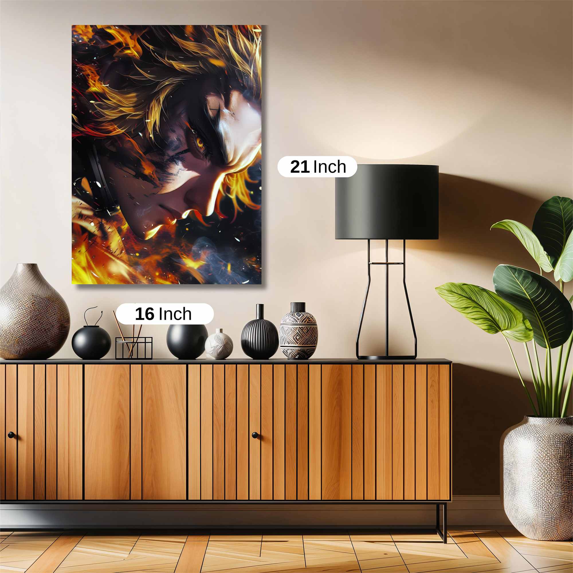 Flame Fury Safe Wall Magnetic / M