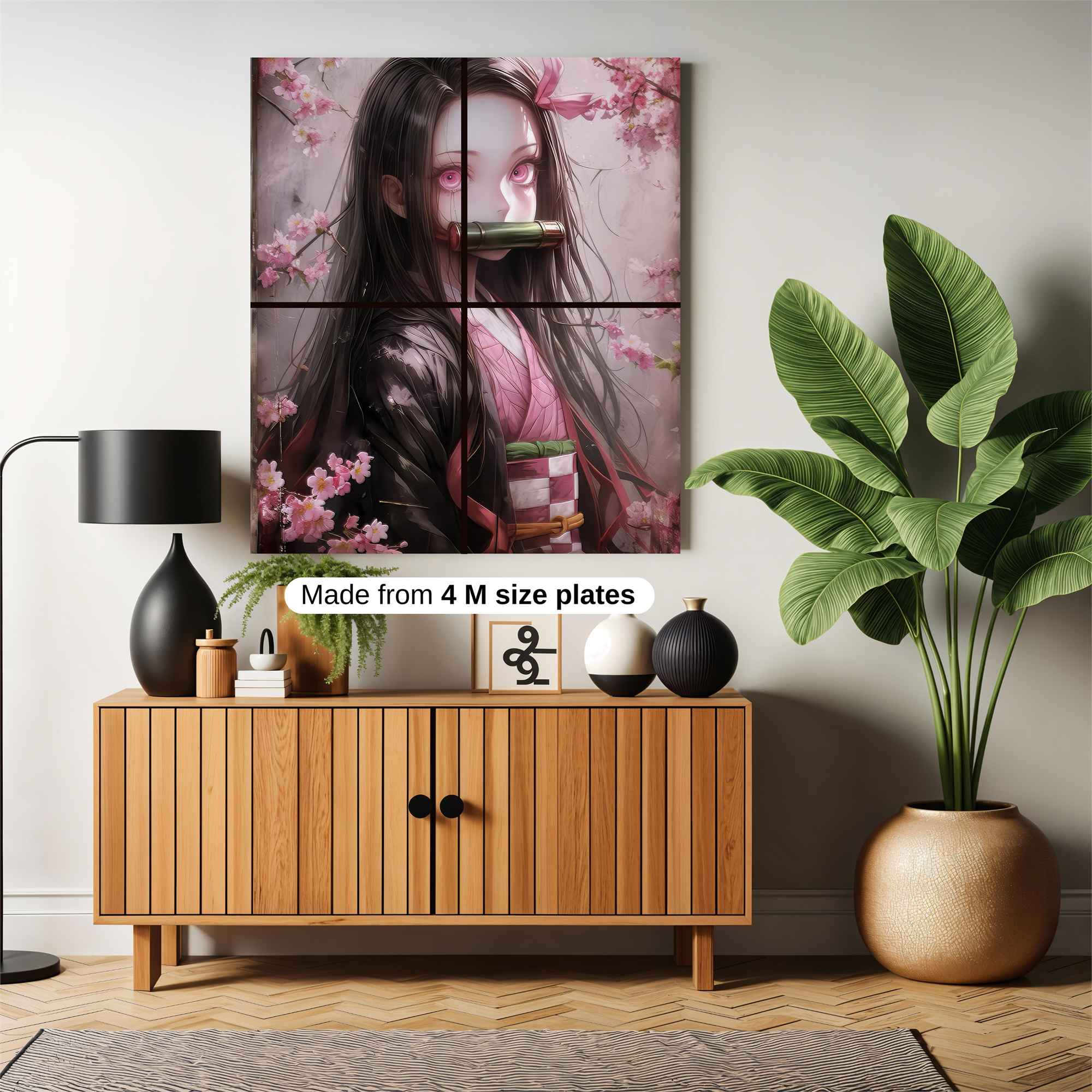 Nezuko Serene Safe Wall Magnetic / M