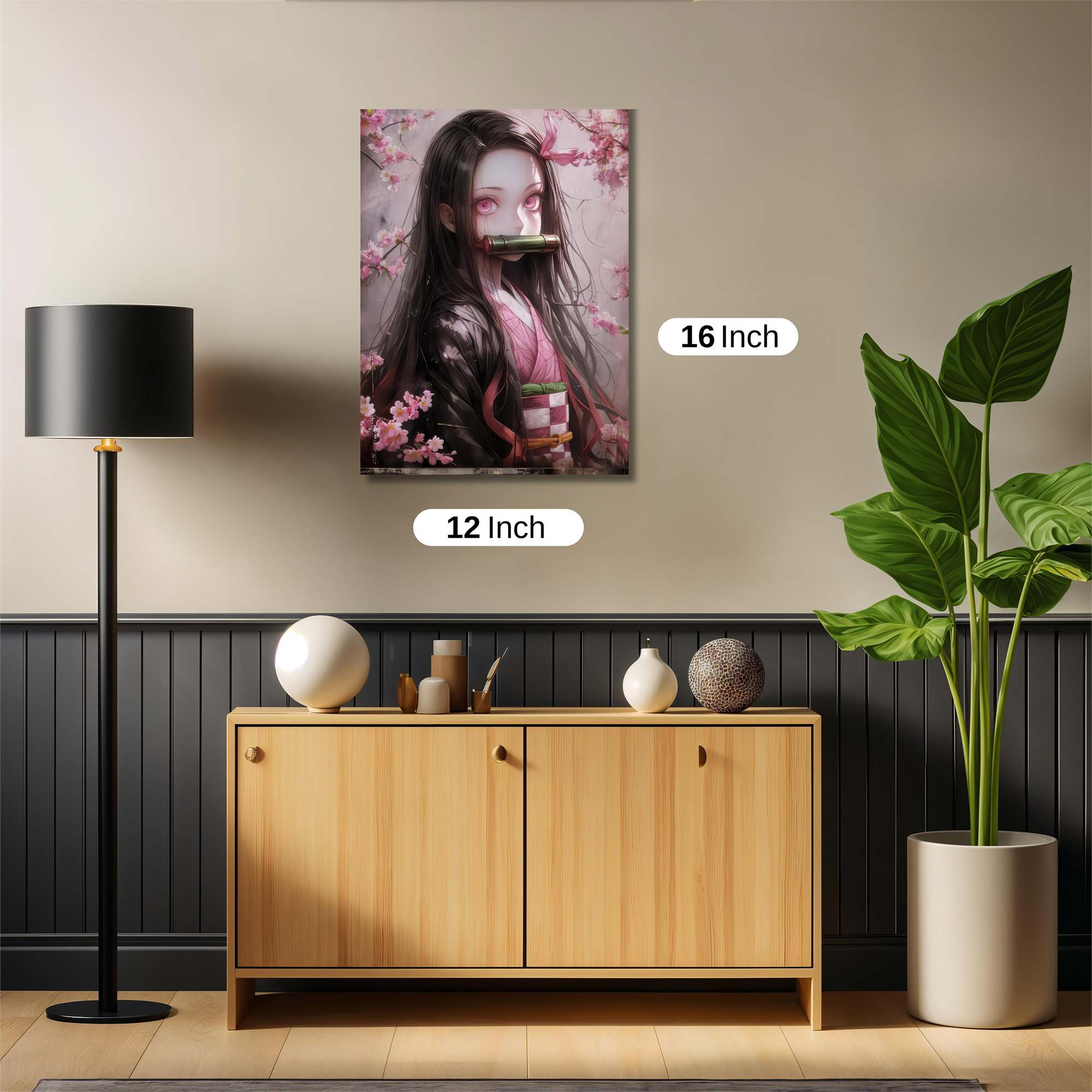 Nezuko Serene Safe Wall Magnetic / M