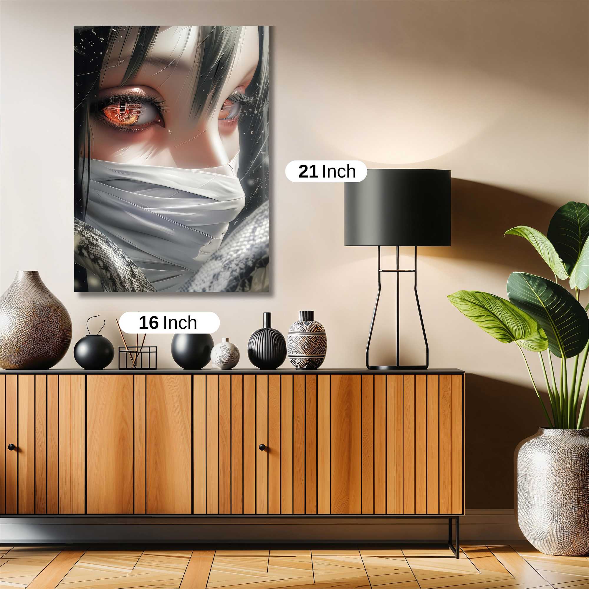 Ember Gaze Safe Wall Magnetic / M