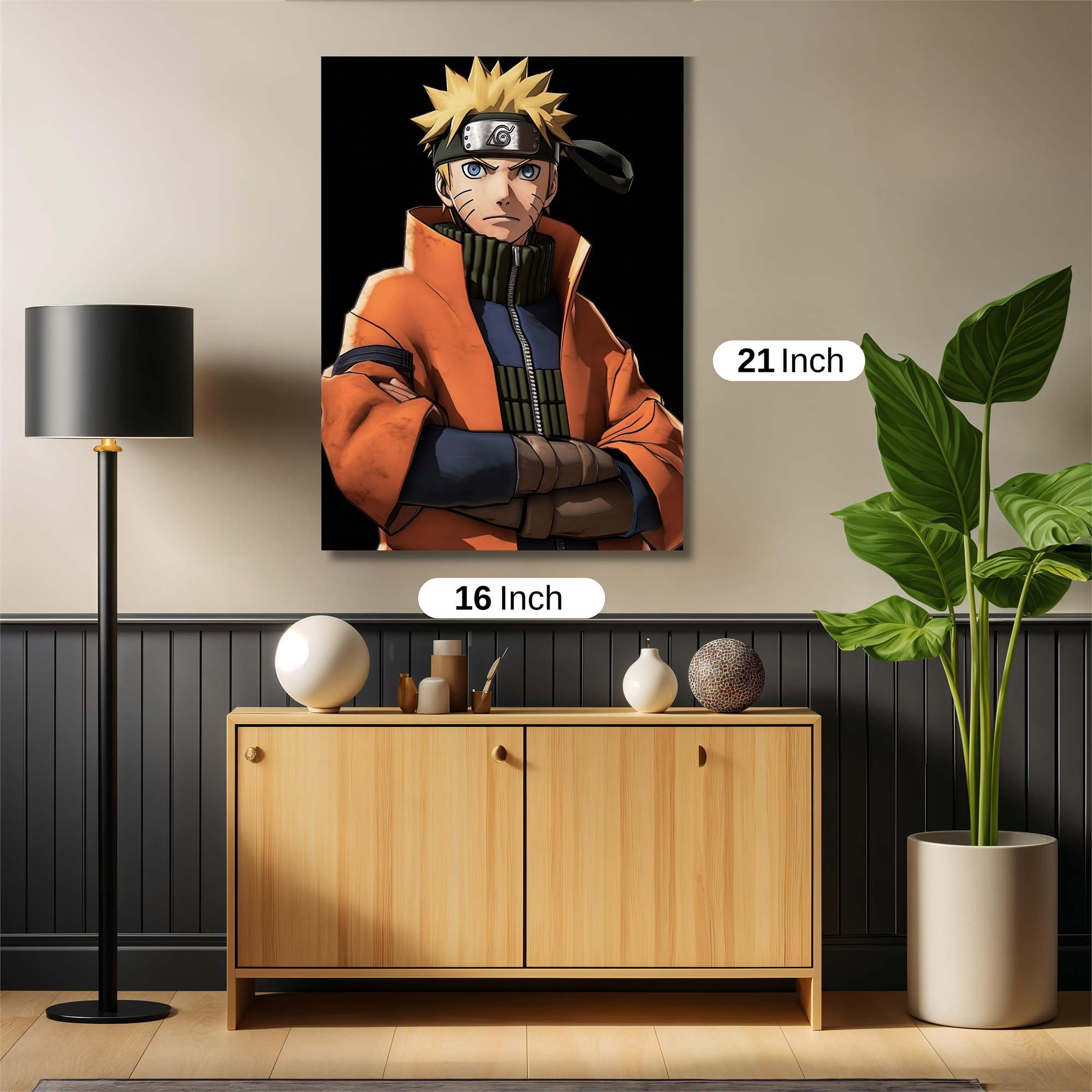 Naruto Resolute Safe Wall Magnetic / M