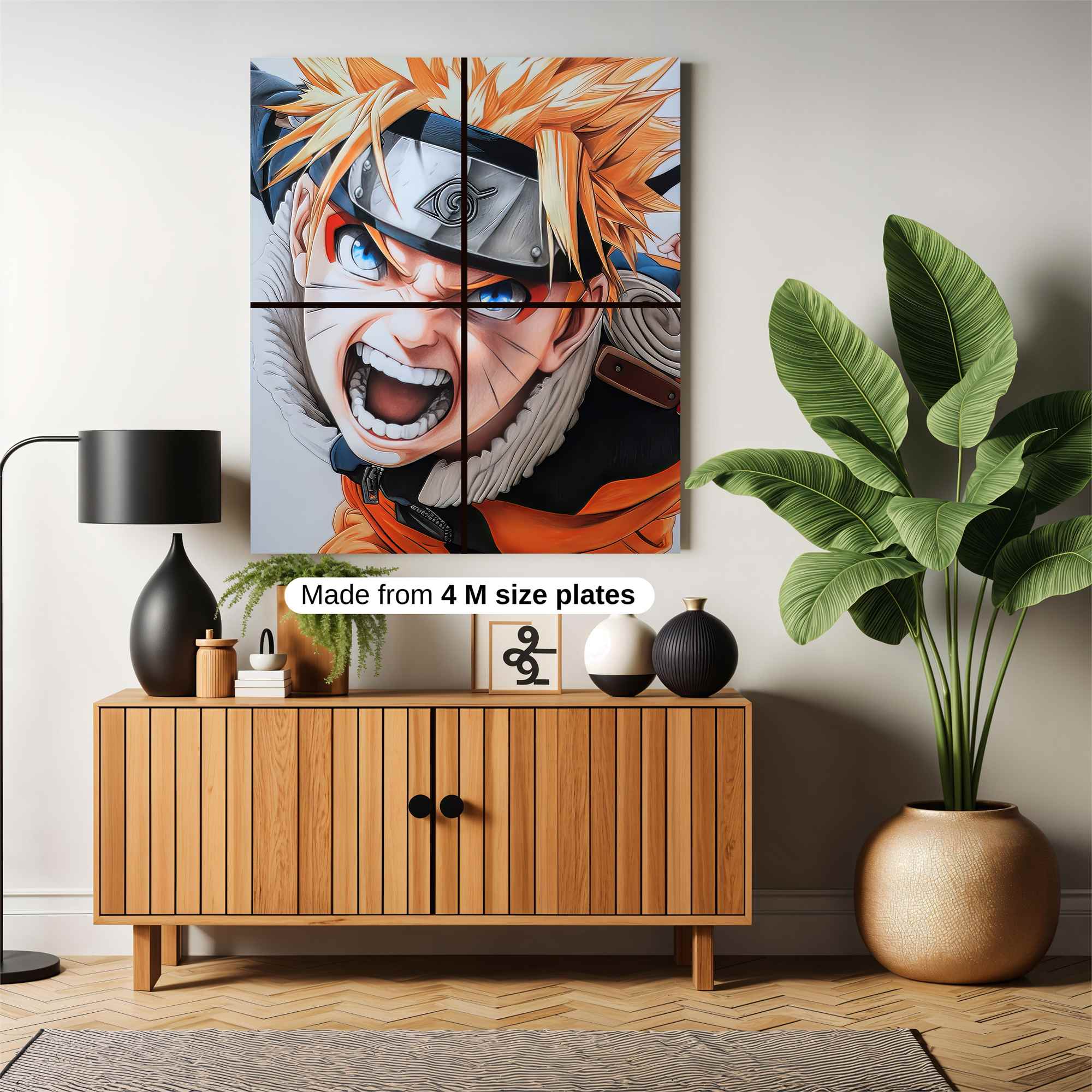 Naruto Fierce Safe Wall Magnetic / M
