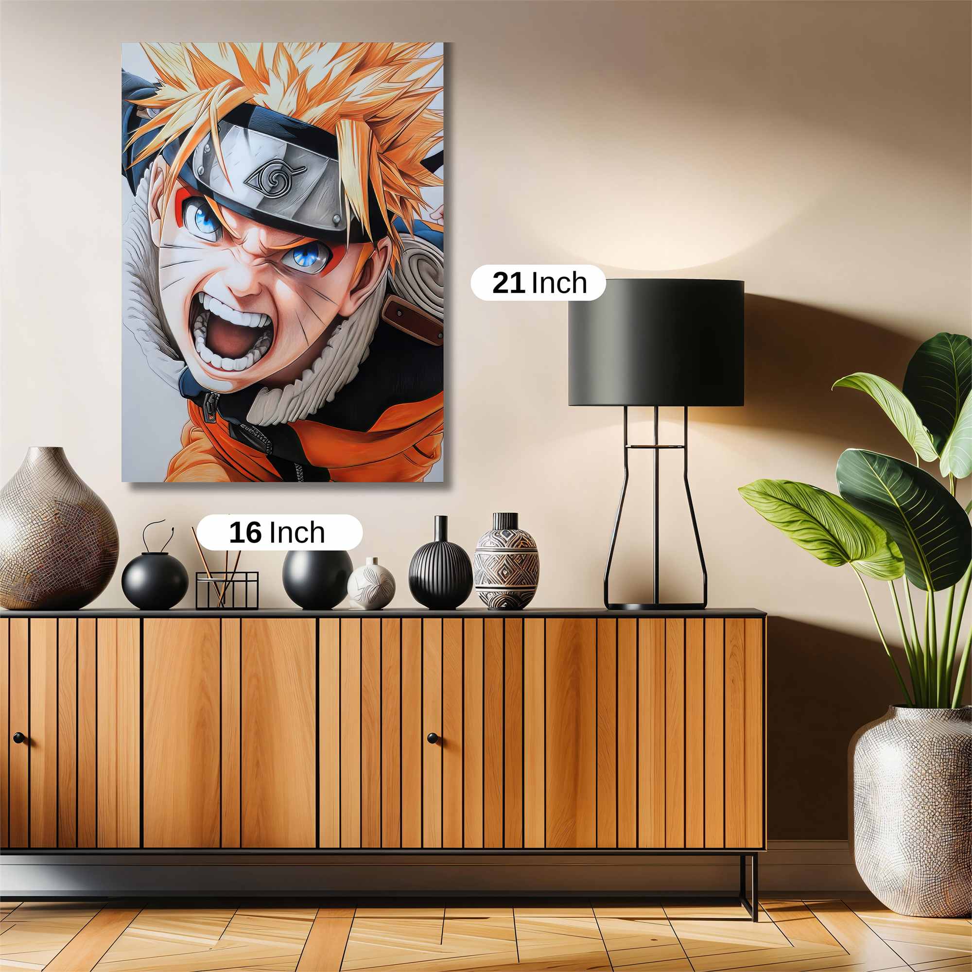 Naruto Fierce Safe Wall Magnetic / M