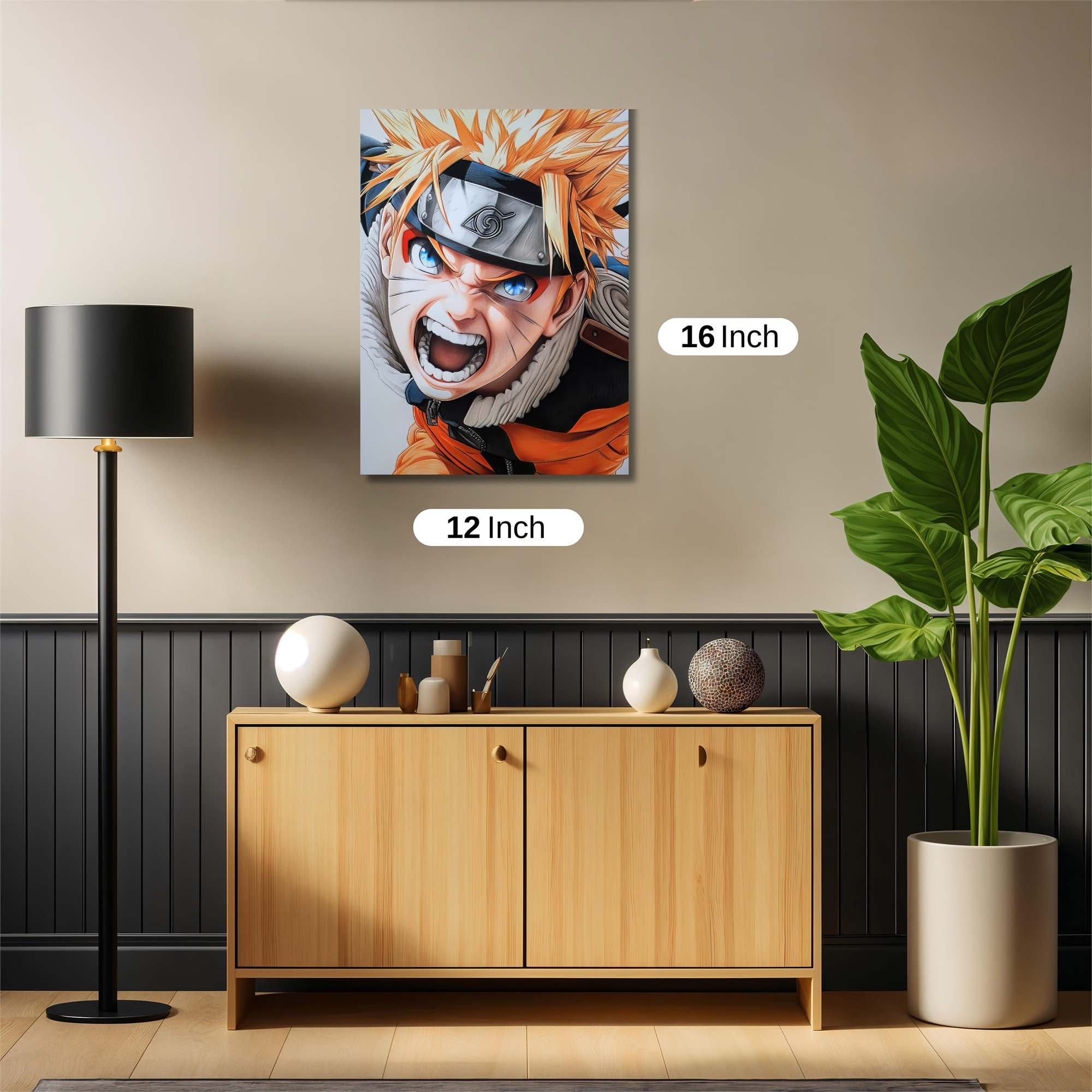 Naruto Fierce Safe Wall Magnetic / M