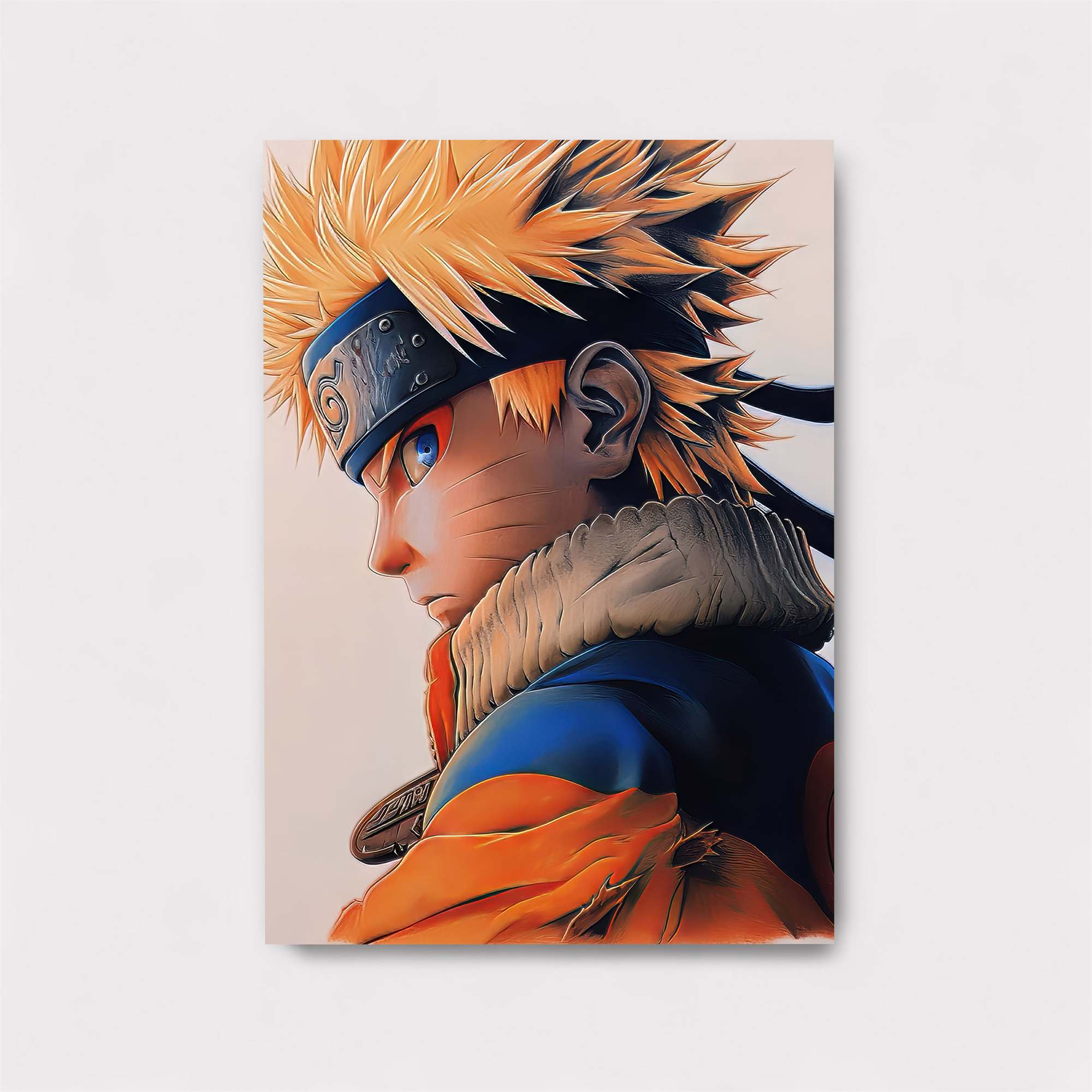 Naruto Determined Safe Wall Magnetic / M