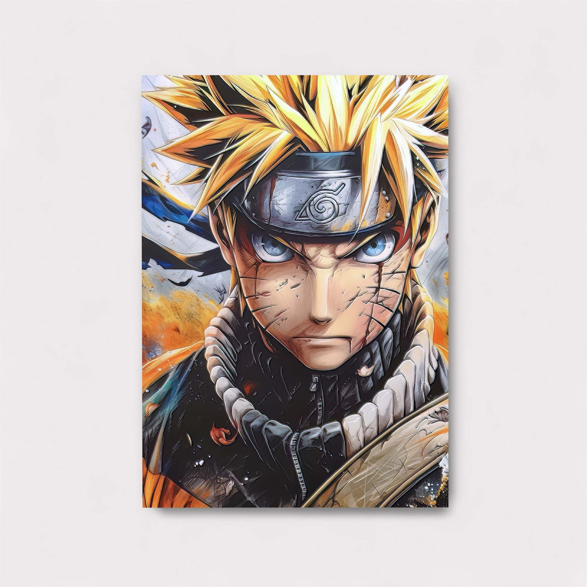 Naruto Determined Safe Wall Magnetic / M