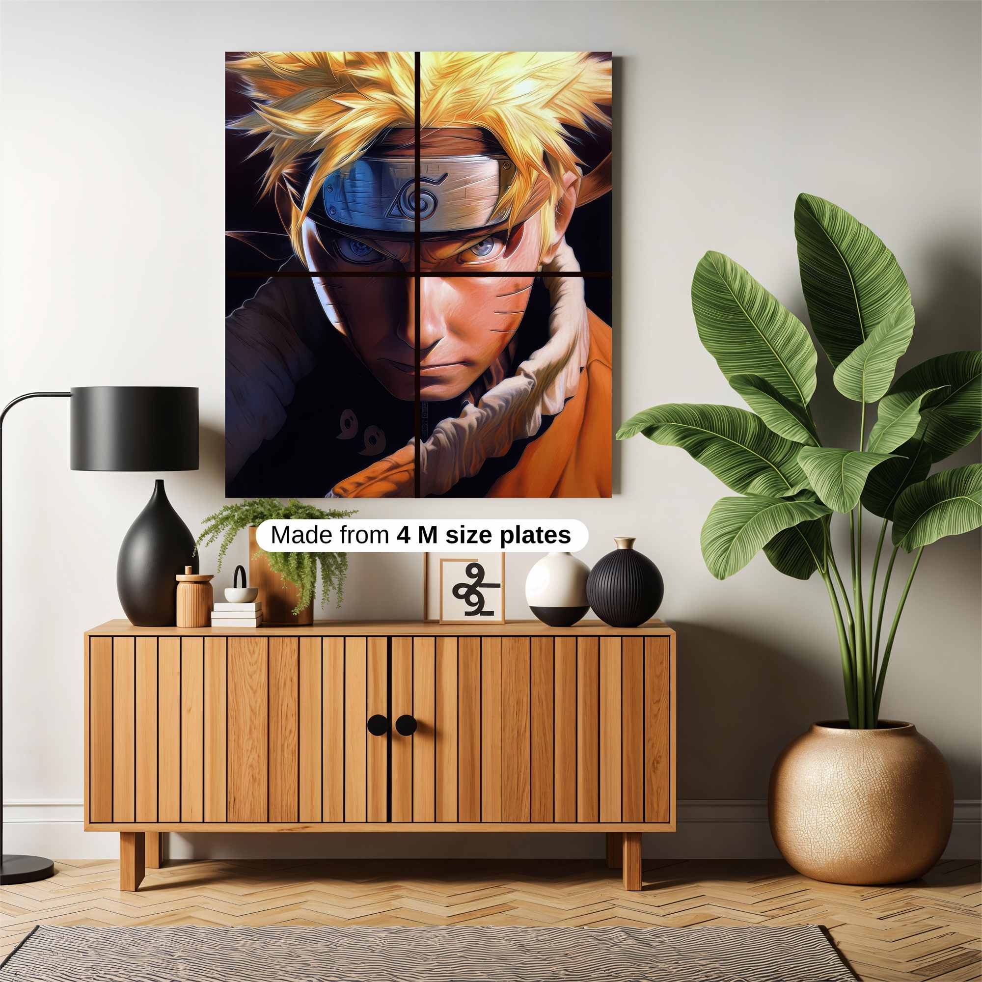 Naruto Fierce Safe Wall Magnetic / M