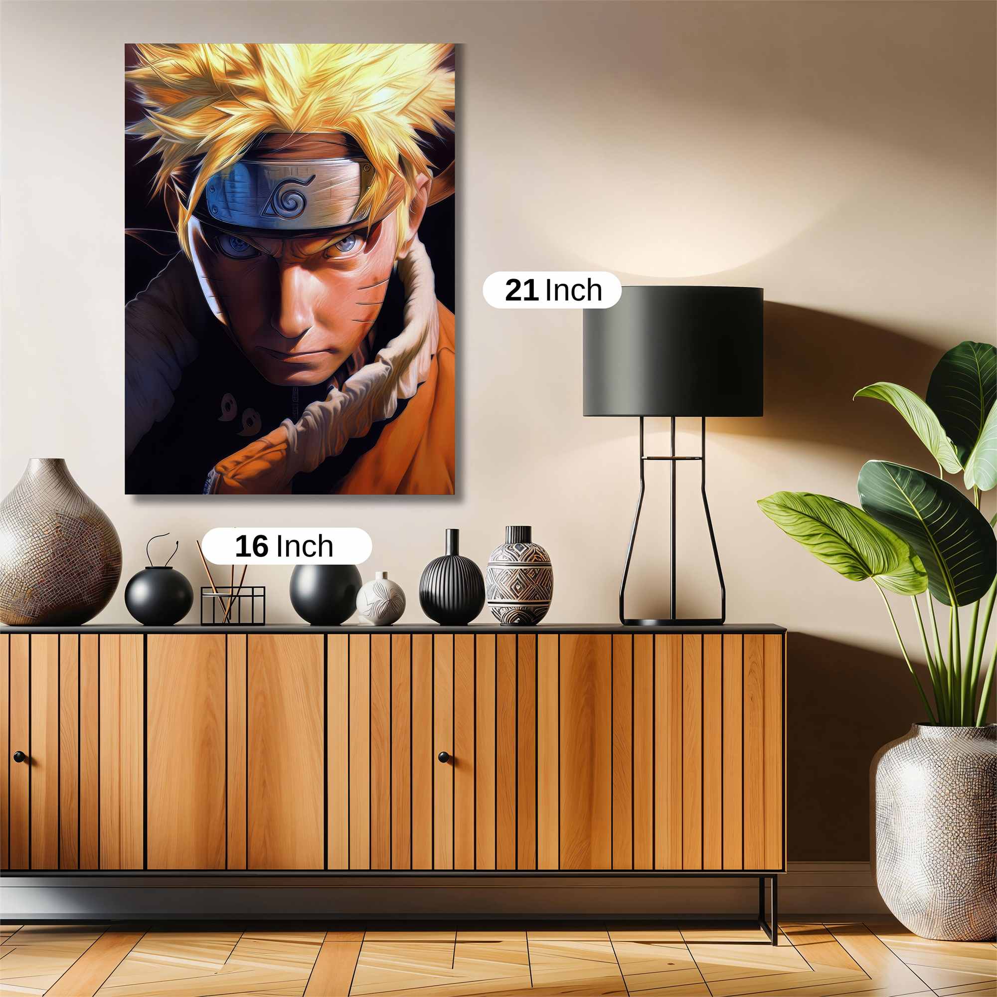 Naruto Fierce Safe Wall Magnetic / M