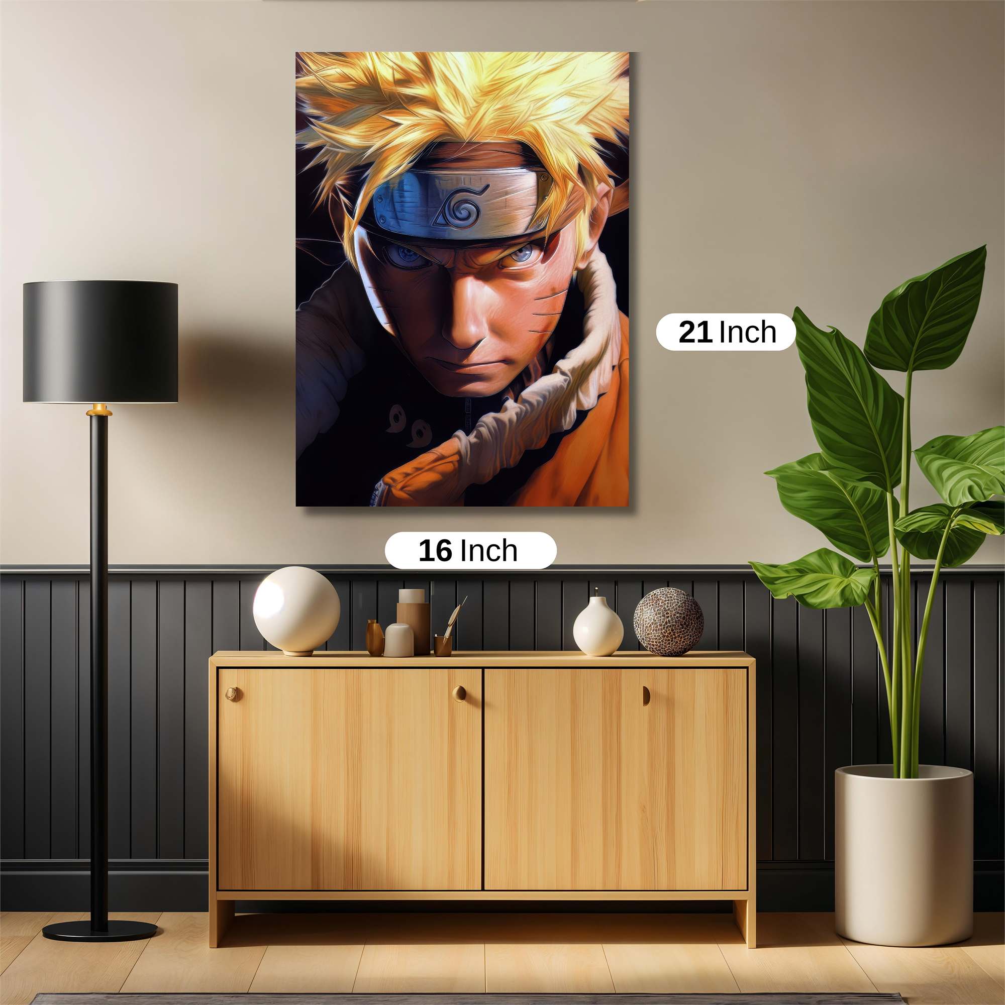 Naruto Fierce Safe Wall Magnetic / M