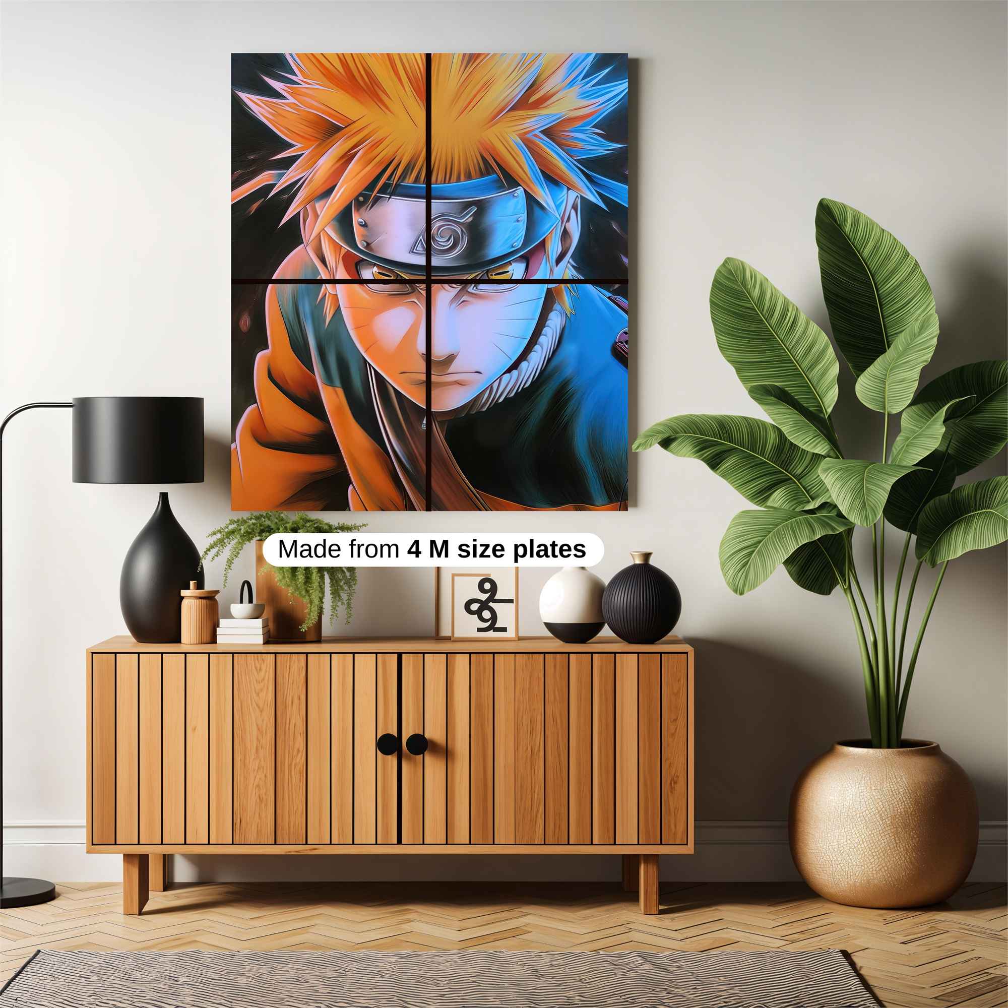 Naruto Fierce Safe Wall Magnetic / M