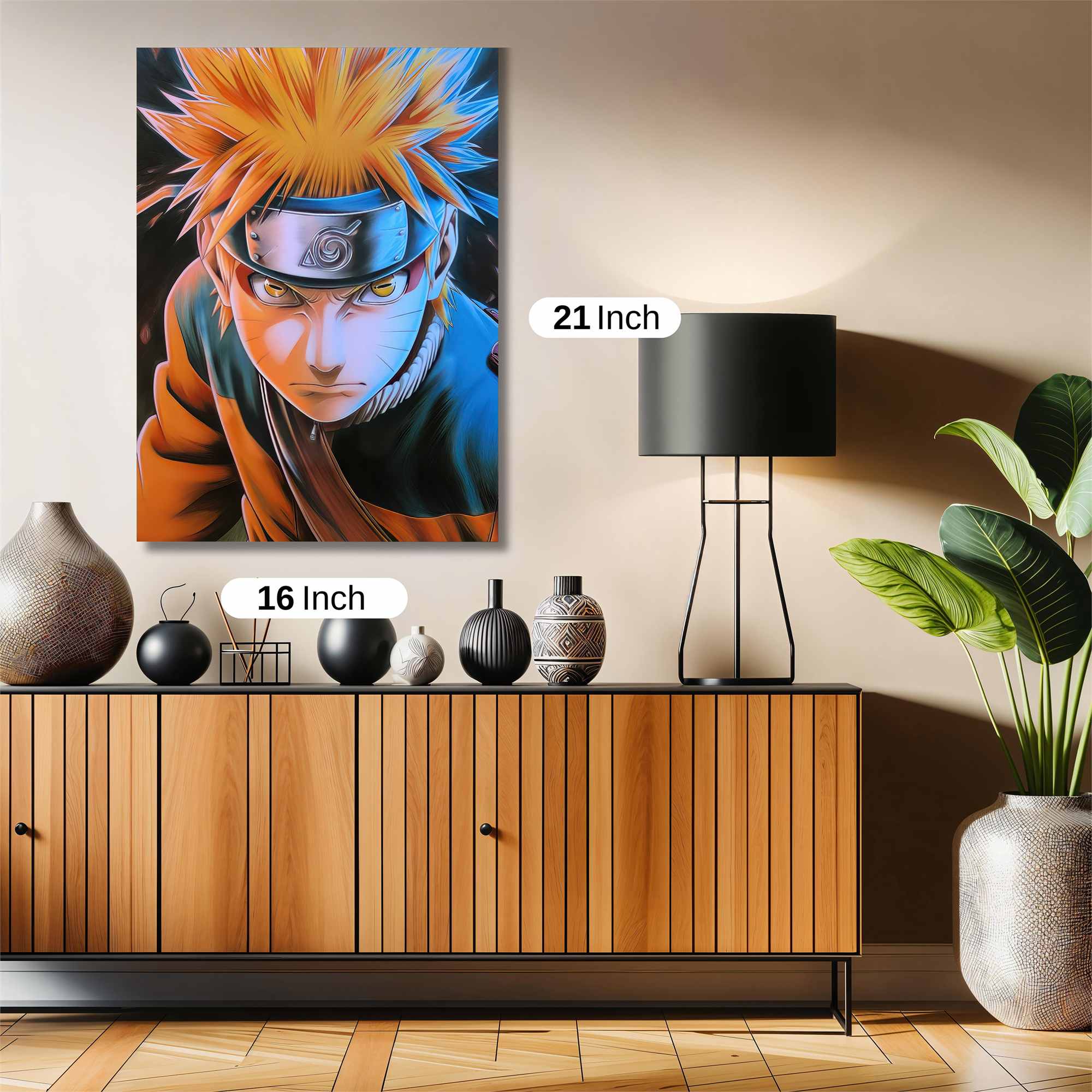 Naruto Fierce Safe Wall Magnetic / M