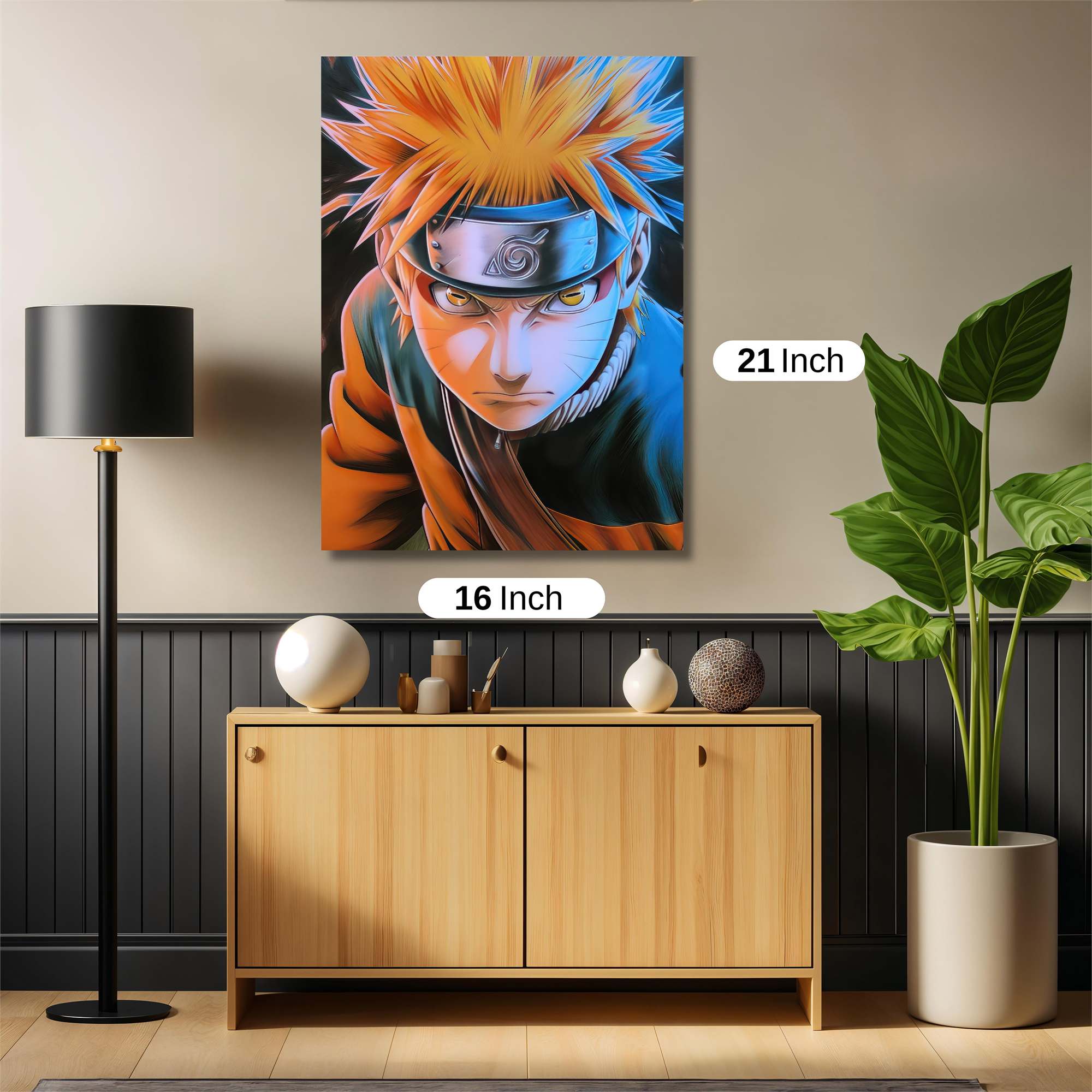 Naruto Fierce Safe Wall Magnetic / M