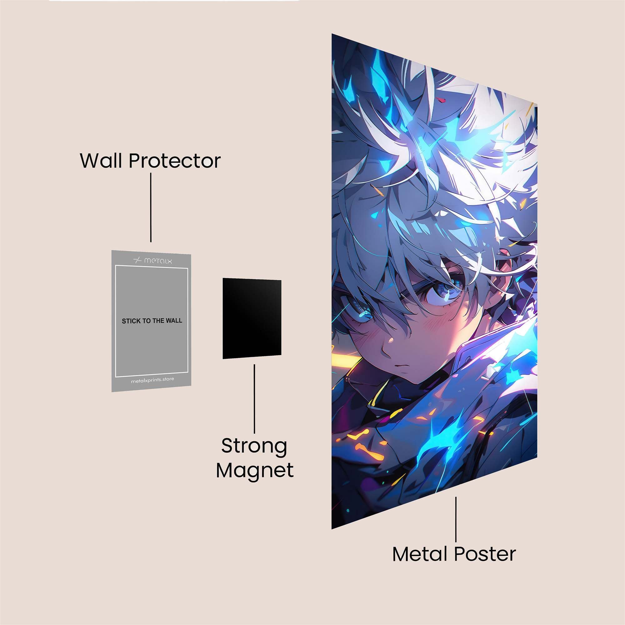 Goku Radiant Safe Wall Magnetic / M