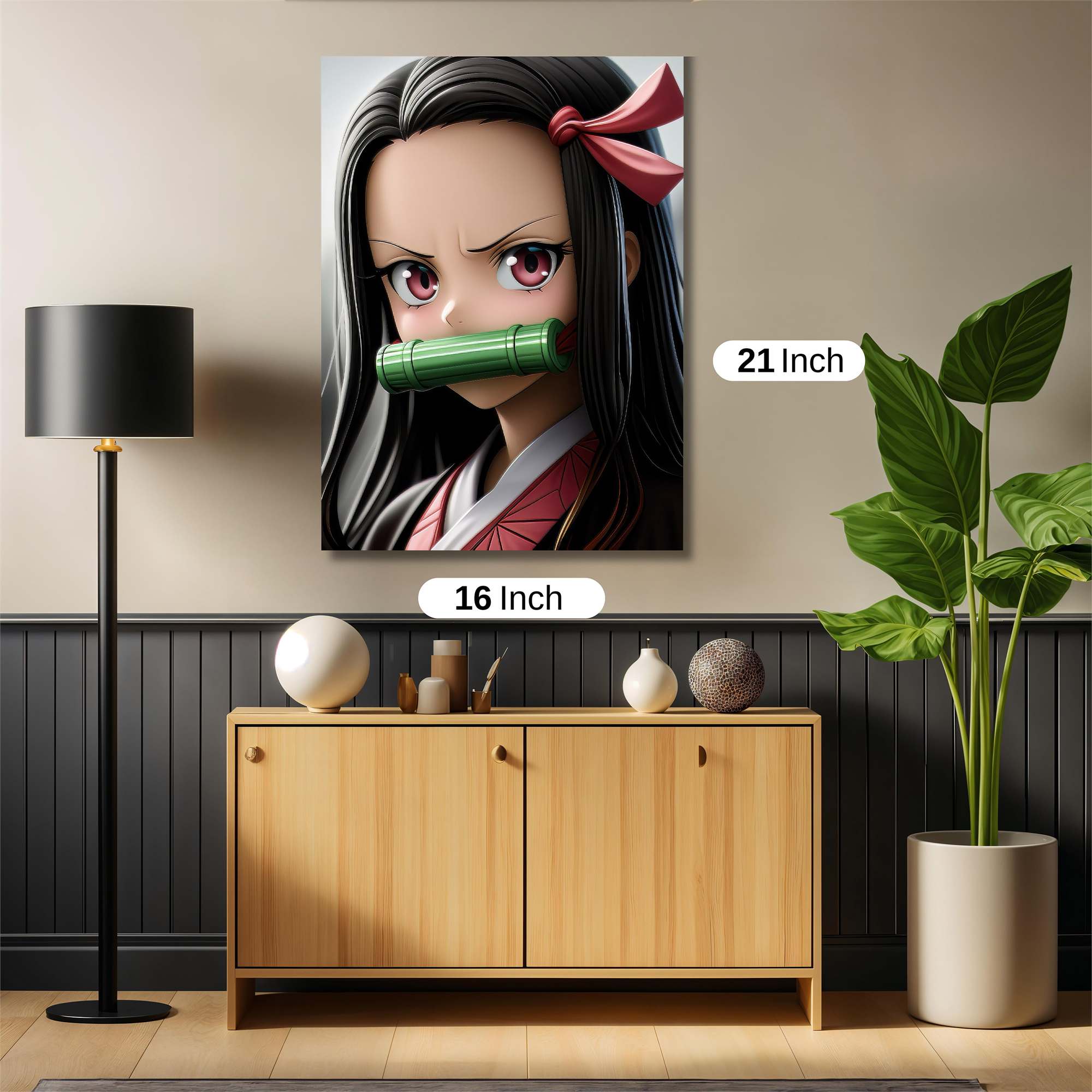 Nezuko Defiant Safe Wall Magnetic / M