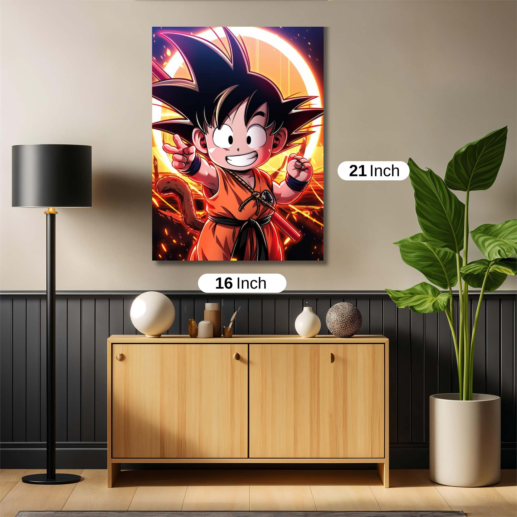Goku Radiant Safe Wall Magnetic / M