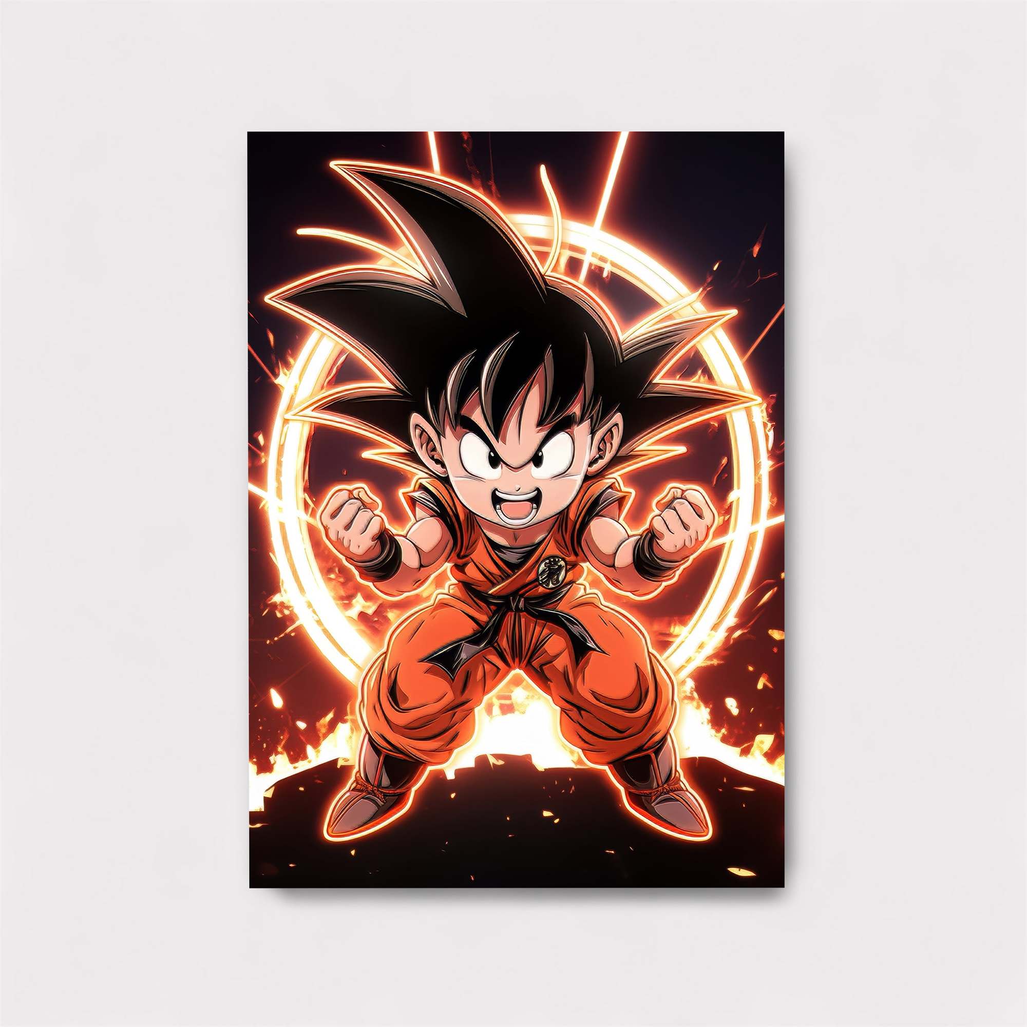Goku Fierce Safe Wall Magnetic / M