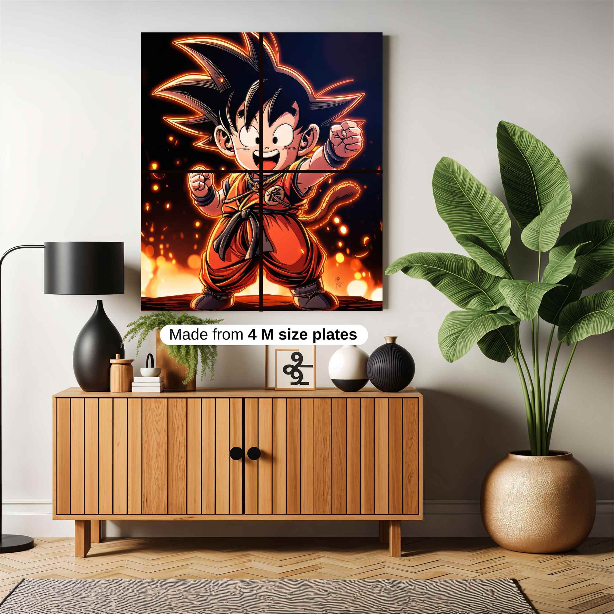 Goku Radiant Safe Wall Magnetic / M