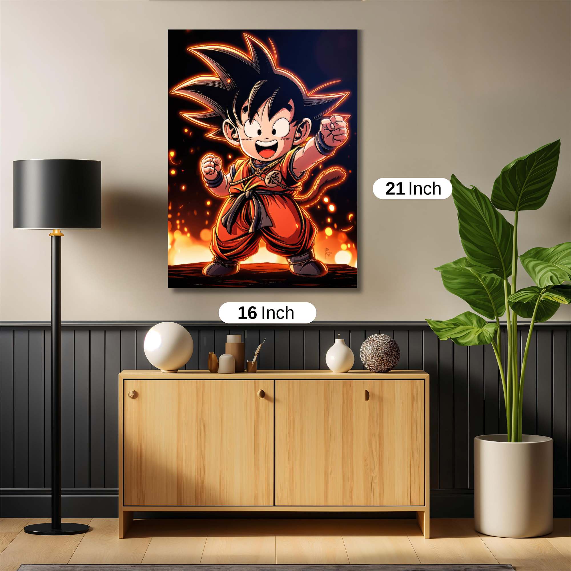 Goku Radiant Safe Wall Magnetic / M