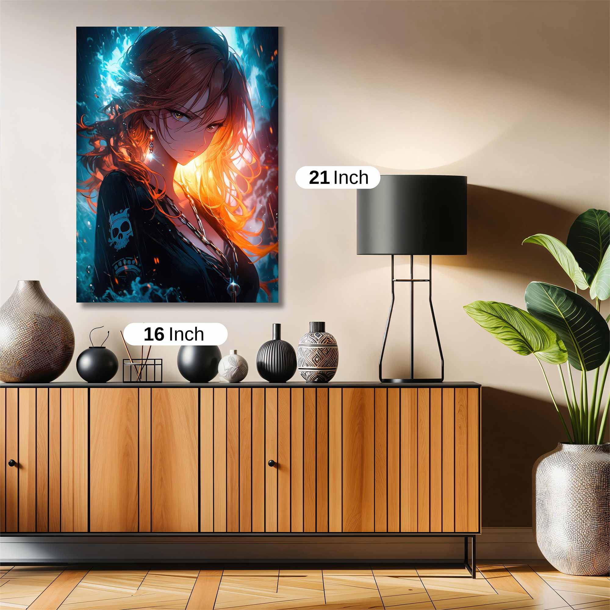 FlameWhisper Safe Wall Magnetic / M