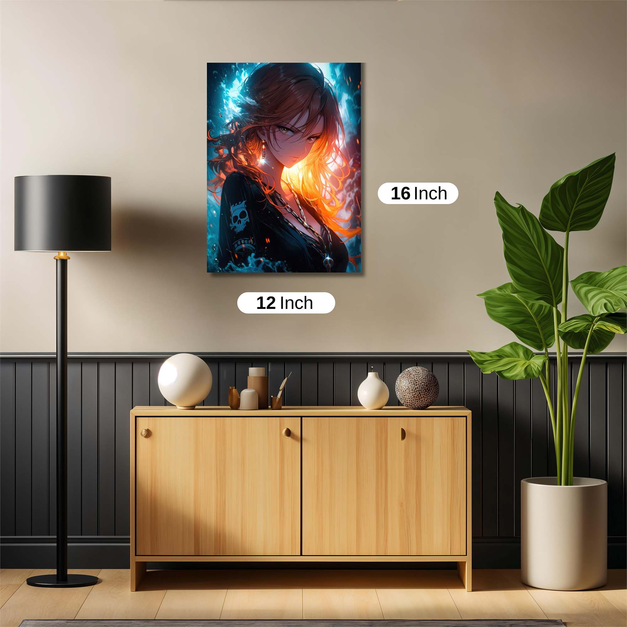 FlameWhisper Safe Wall Magnetic / M