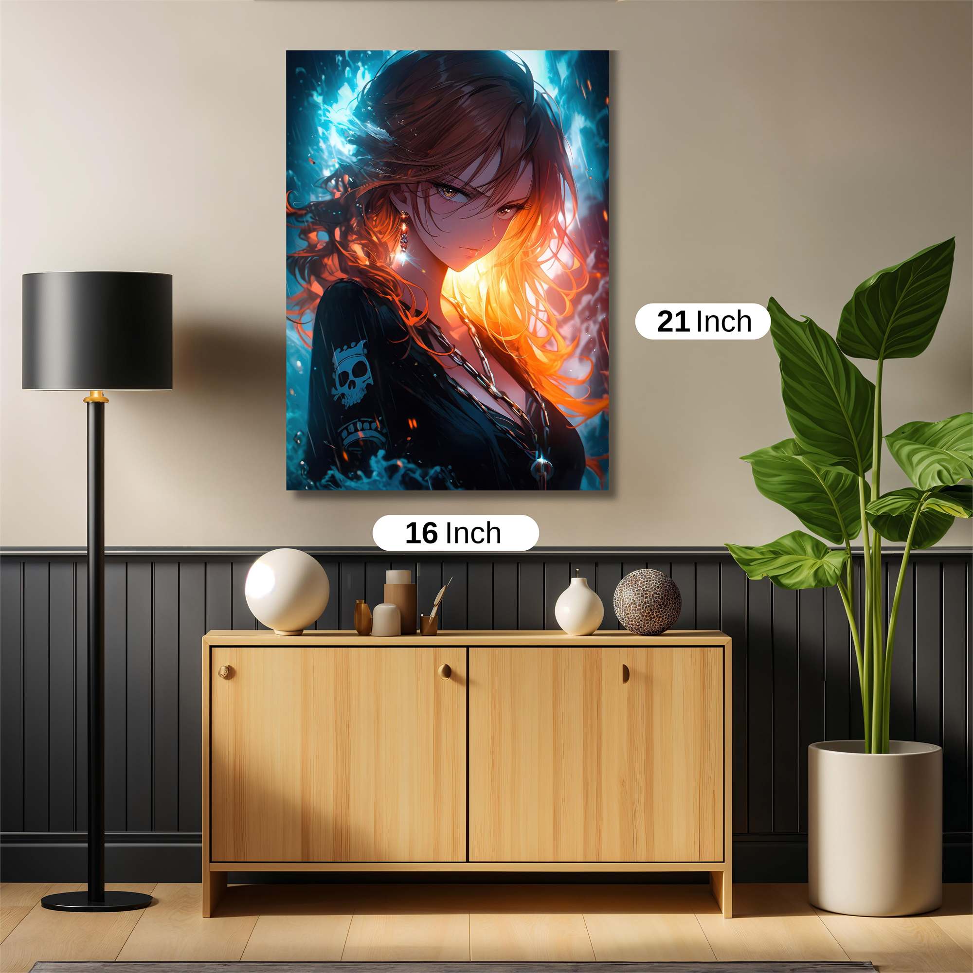 FlameWhisper Safe Wall Magnetic / M