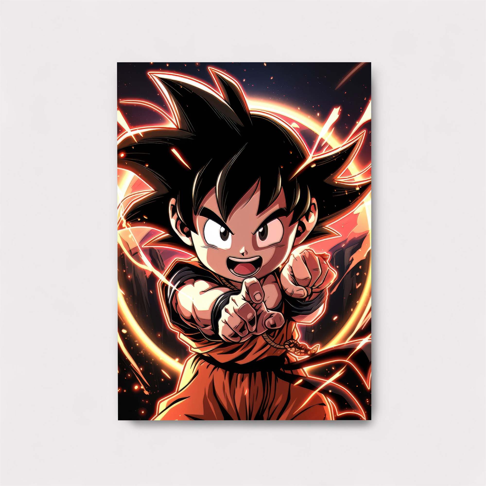 Goku Fierce Safe Wall Magnetic / M