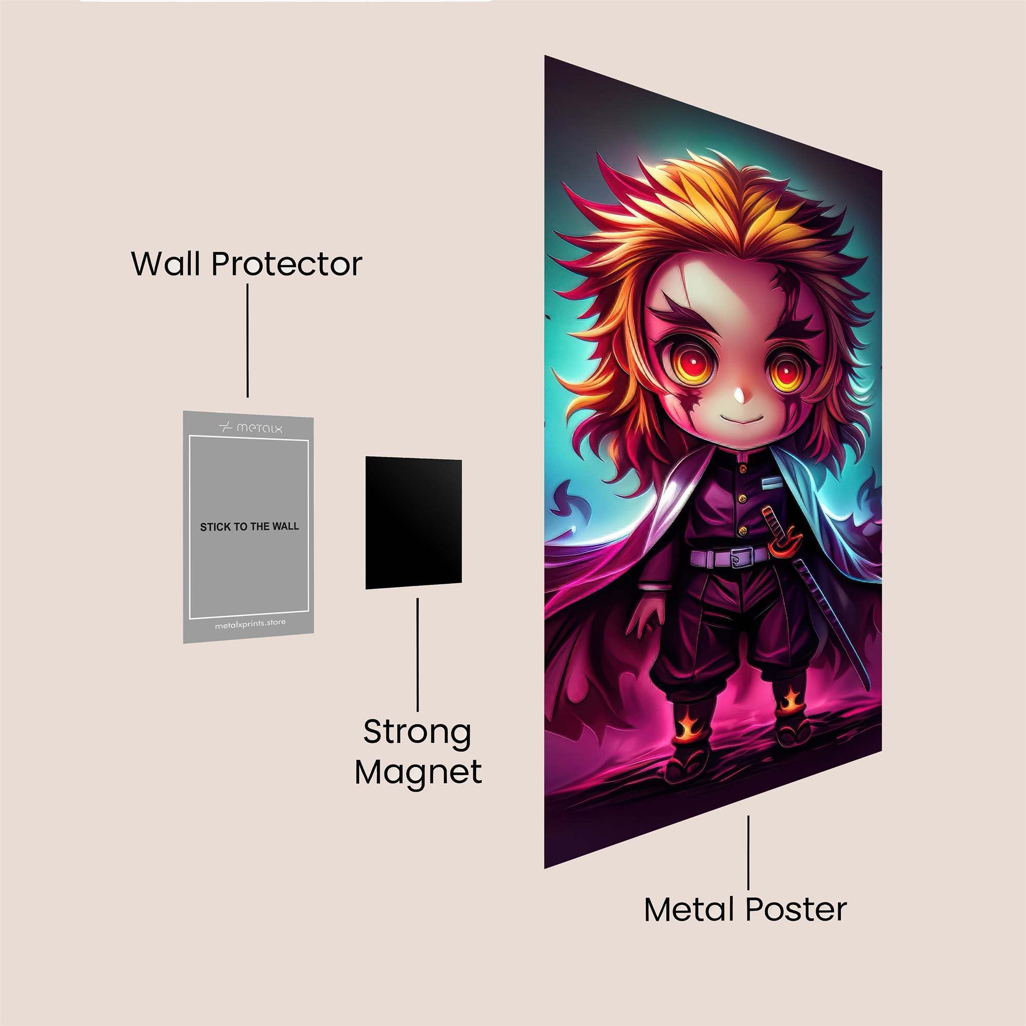 Akaza Menace Safe Wall Magnetic / M