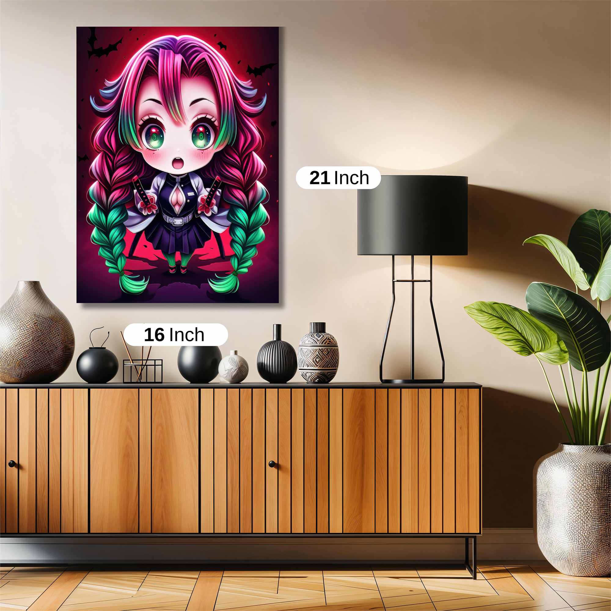 Mitsuri Menace Safe Wall Magnetic / M