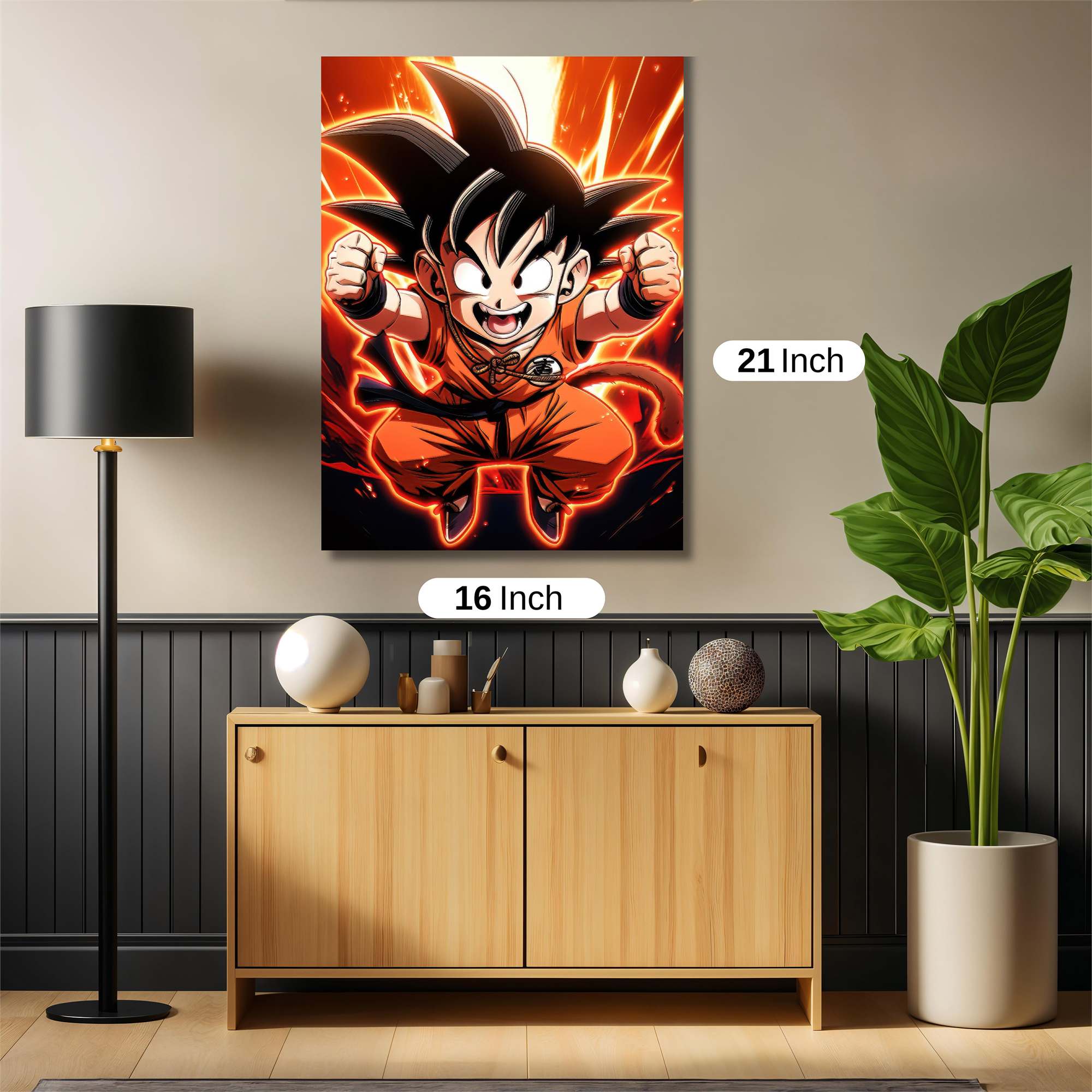 Goku Radiant Safe Wall Magnetic / M