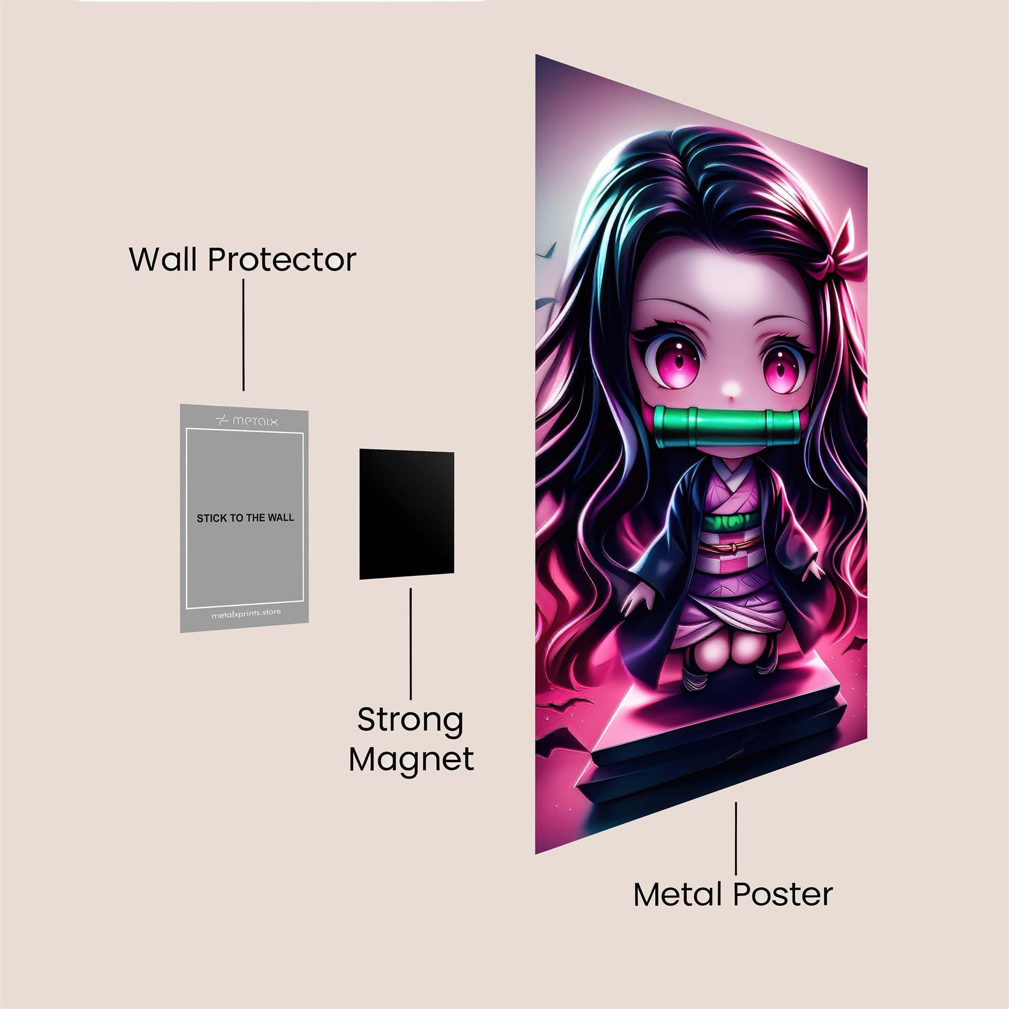 Nezuko Enigmatic Safe Wall Magnetic / M