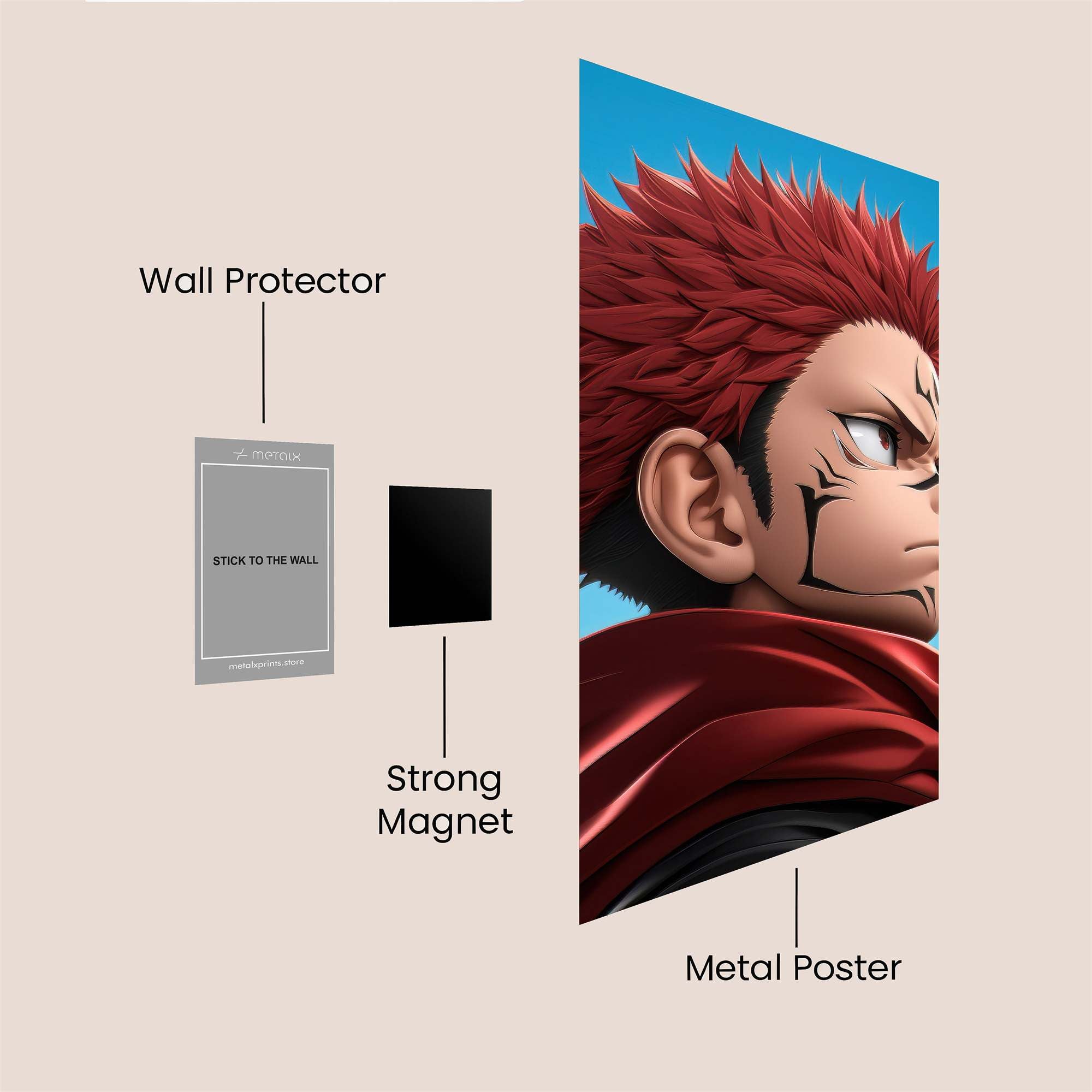 Renji Resolute Safe Wall Magnetic / M