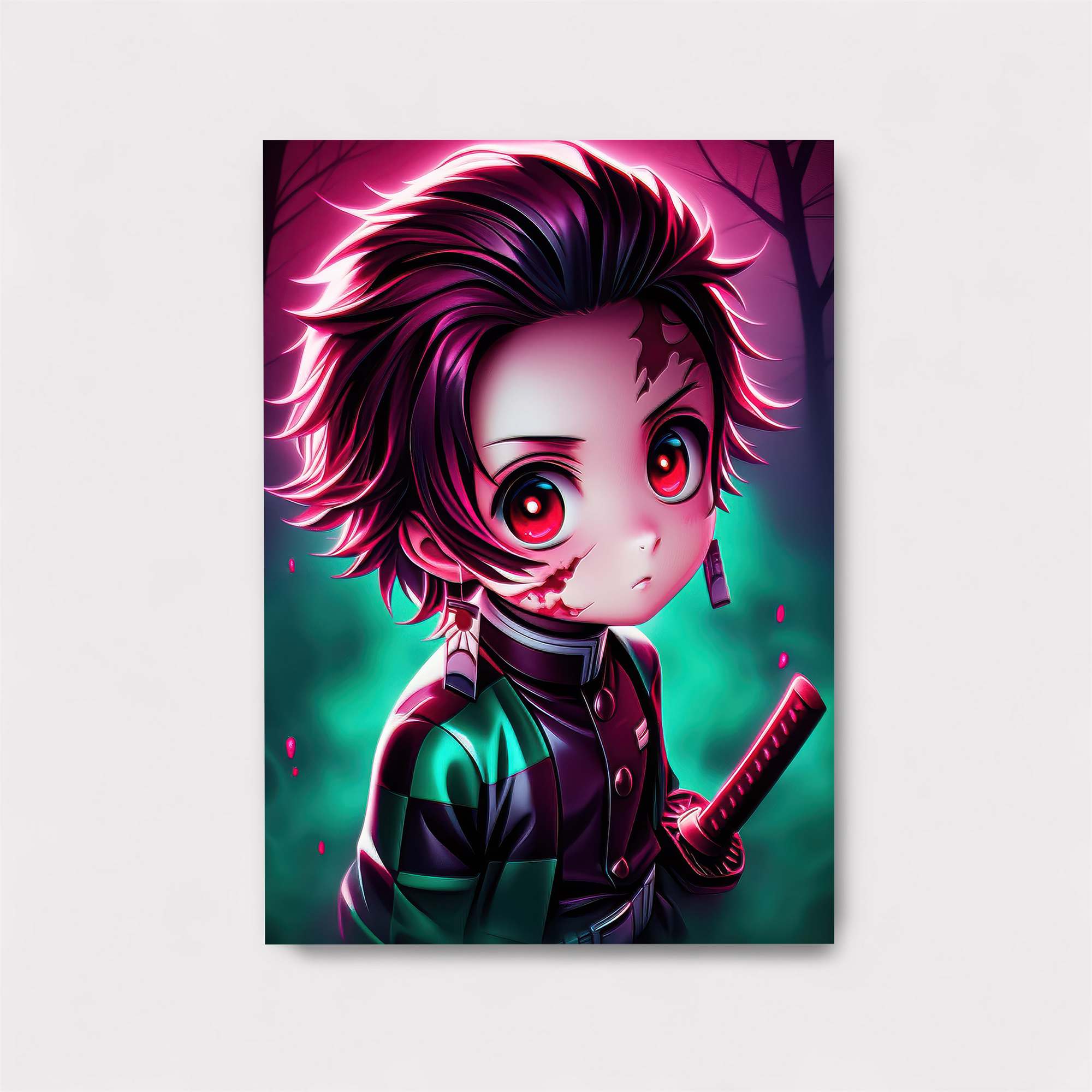 Tanjiro Twilight Safe Wall Magnetic / M