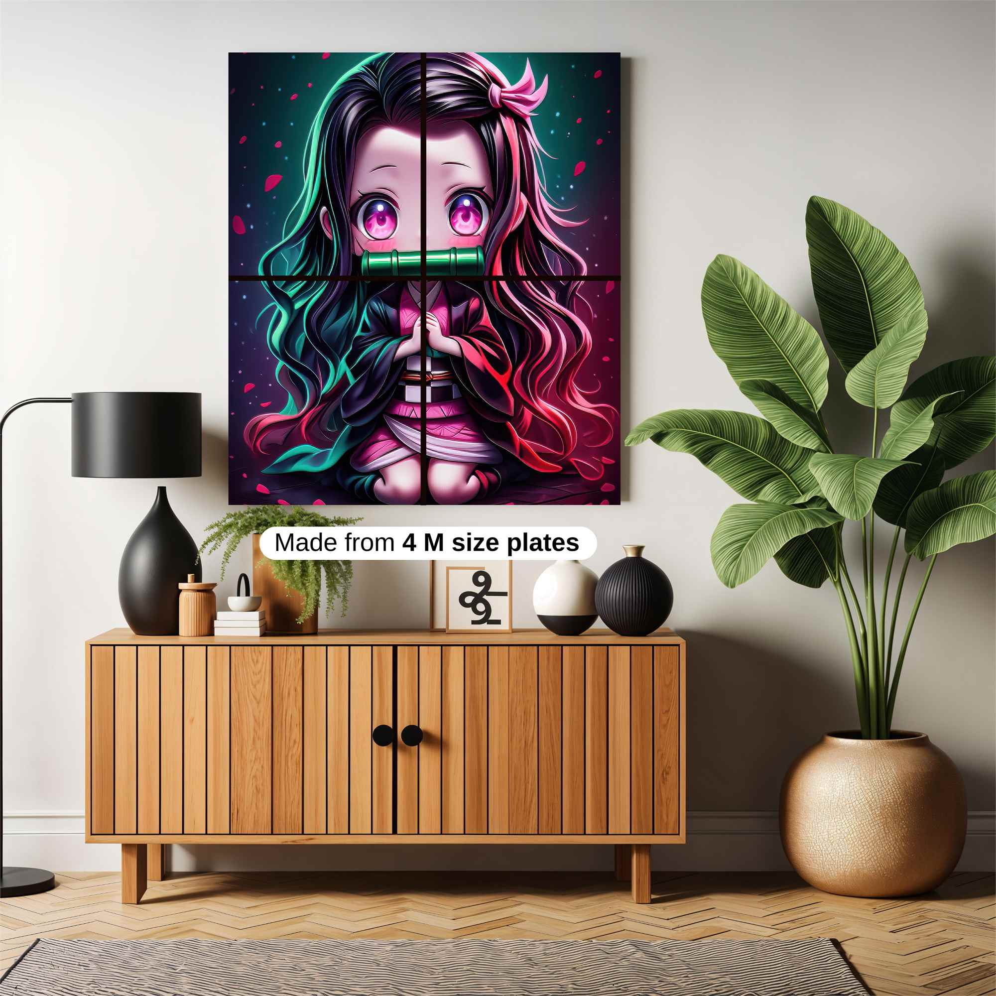 Nezuko Enchanted Safe Wall Magnetic / M