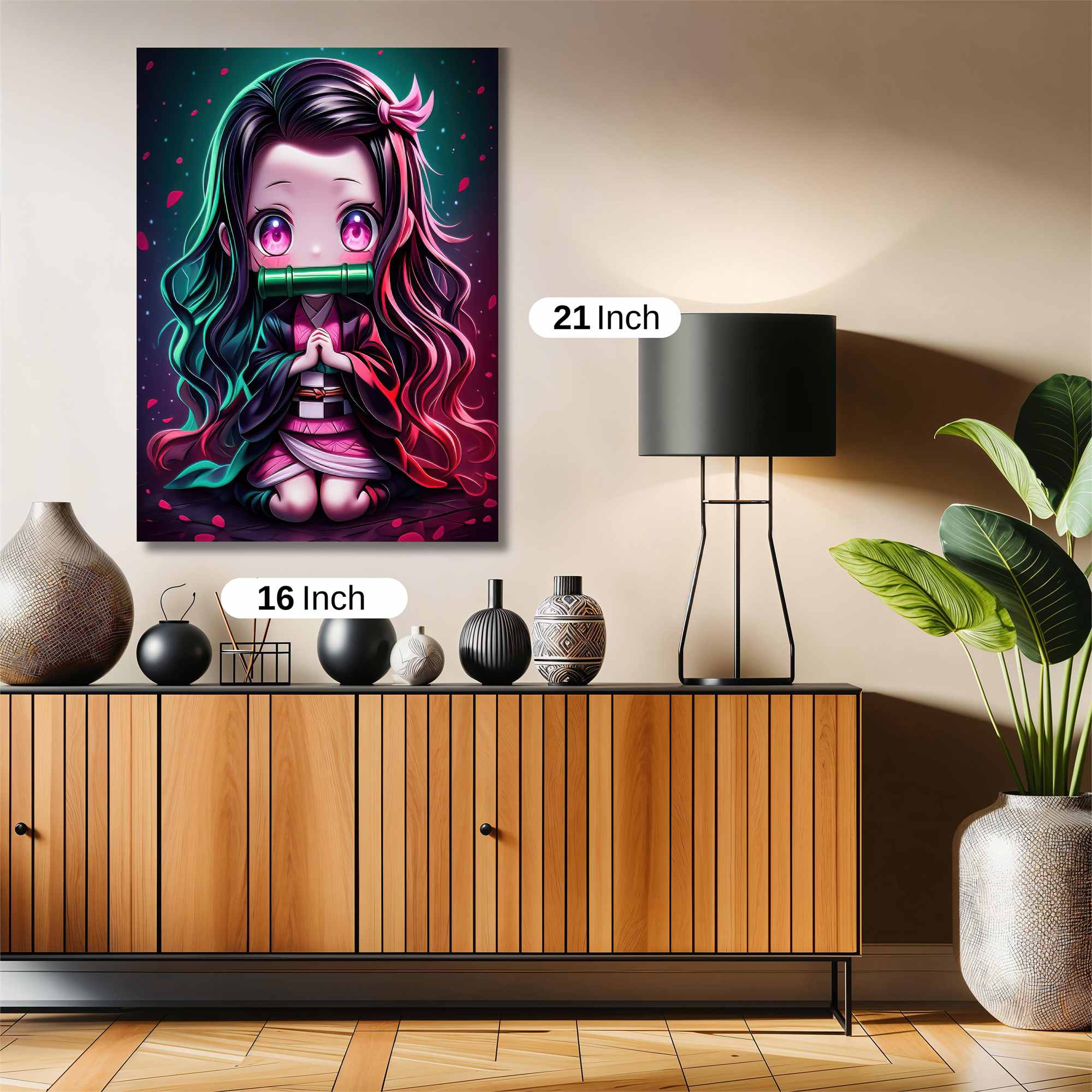 Nezuko Enchanted Safe Wall Magnetic / M