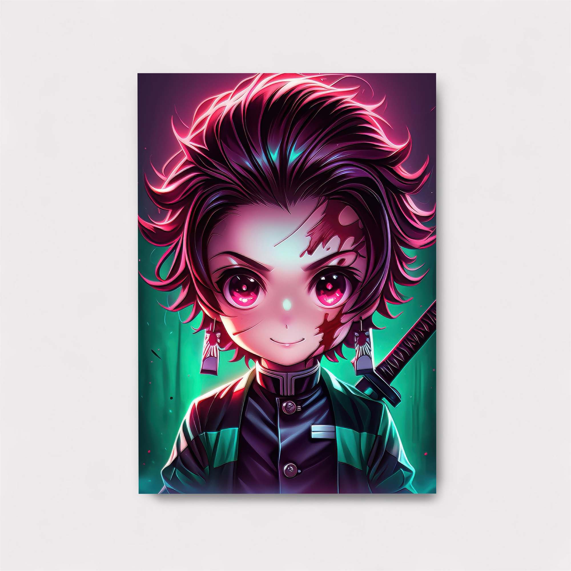 Tanjiro Fierce Safe Wall Magnetic / M