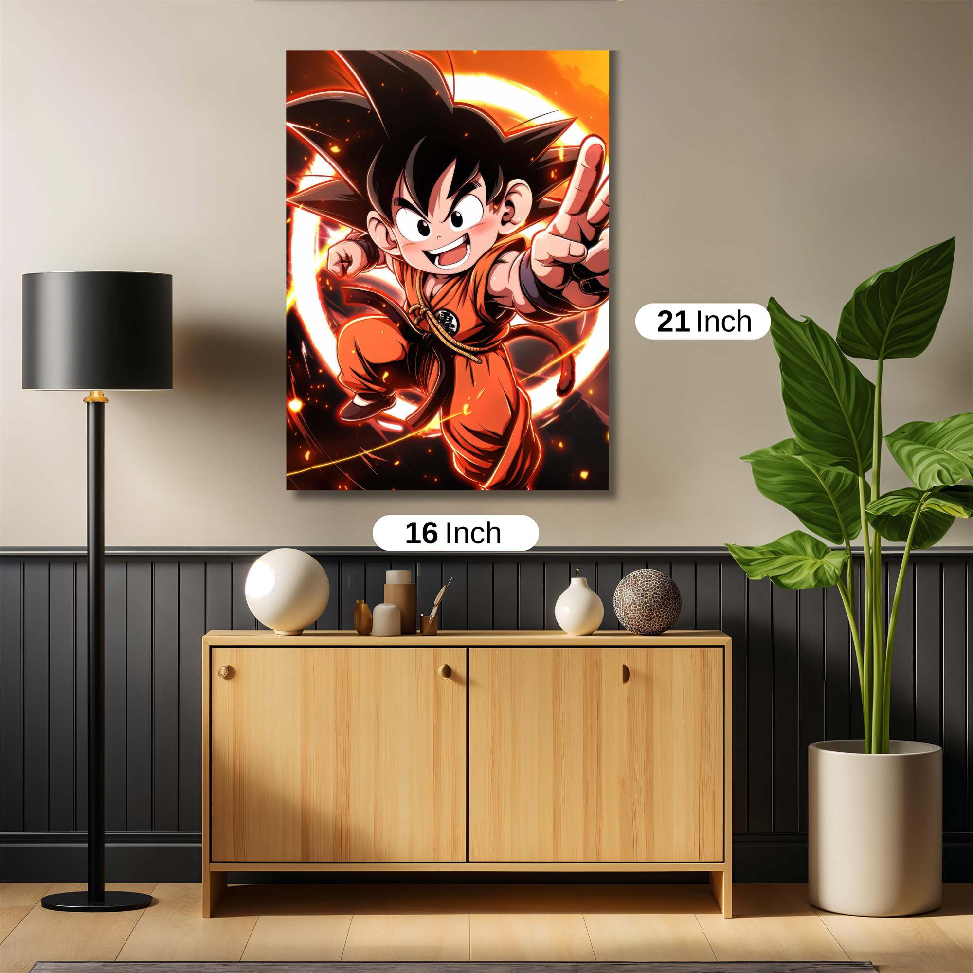 Goku Radiant Safe Wall Magnetic / M
