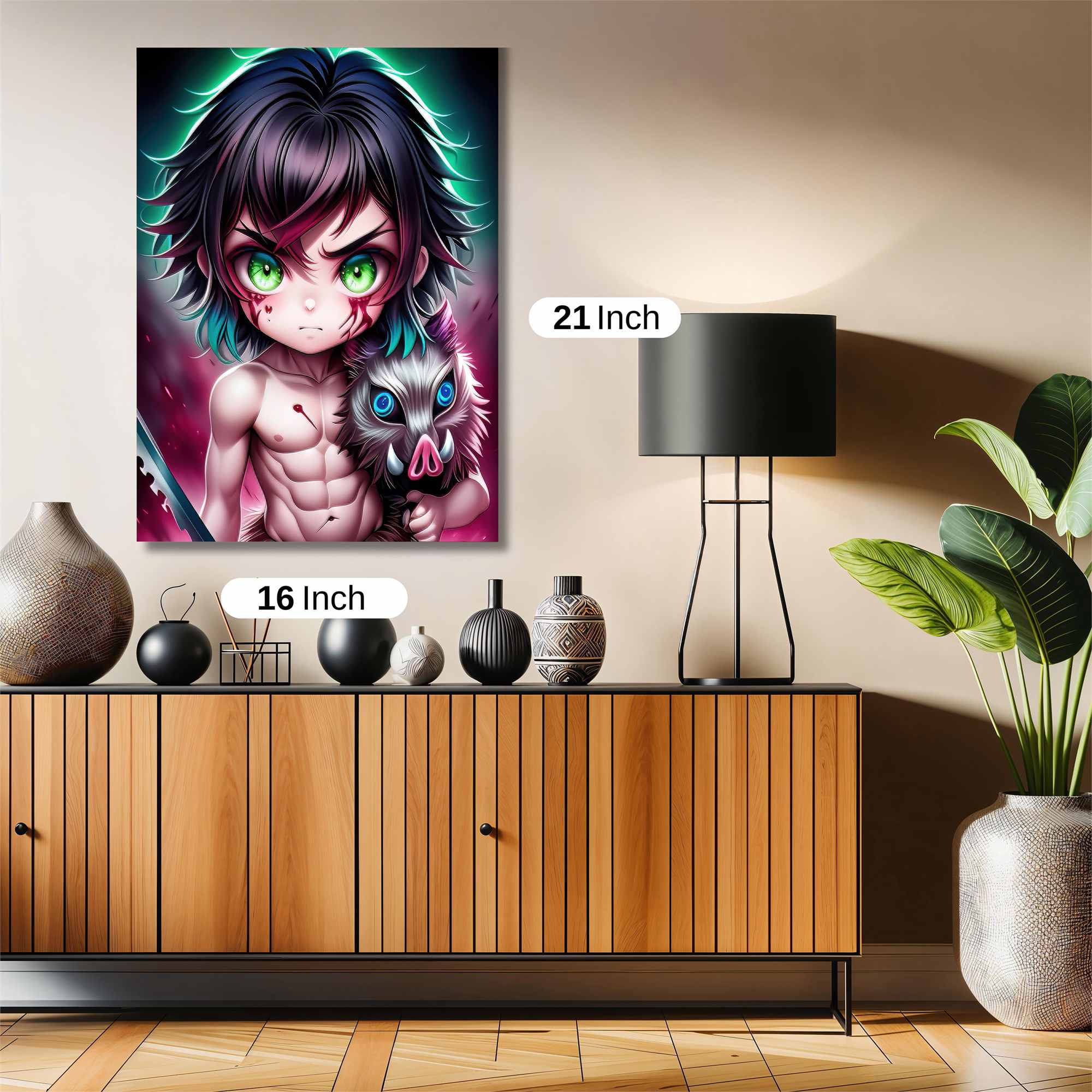 Inosuke Fierce Safe Wall Magnetic / M