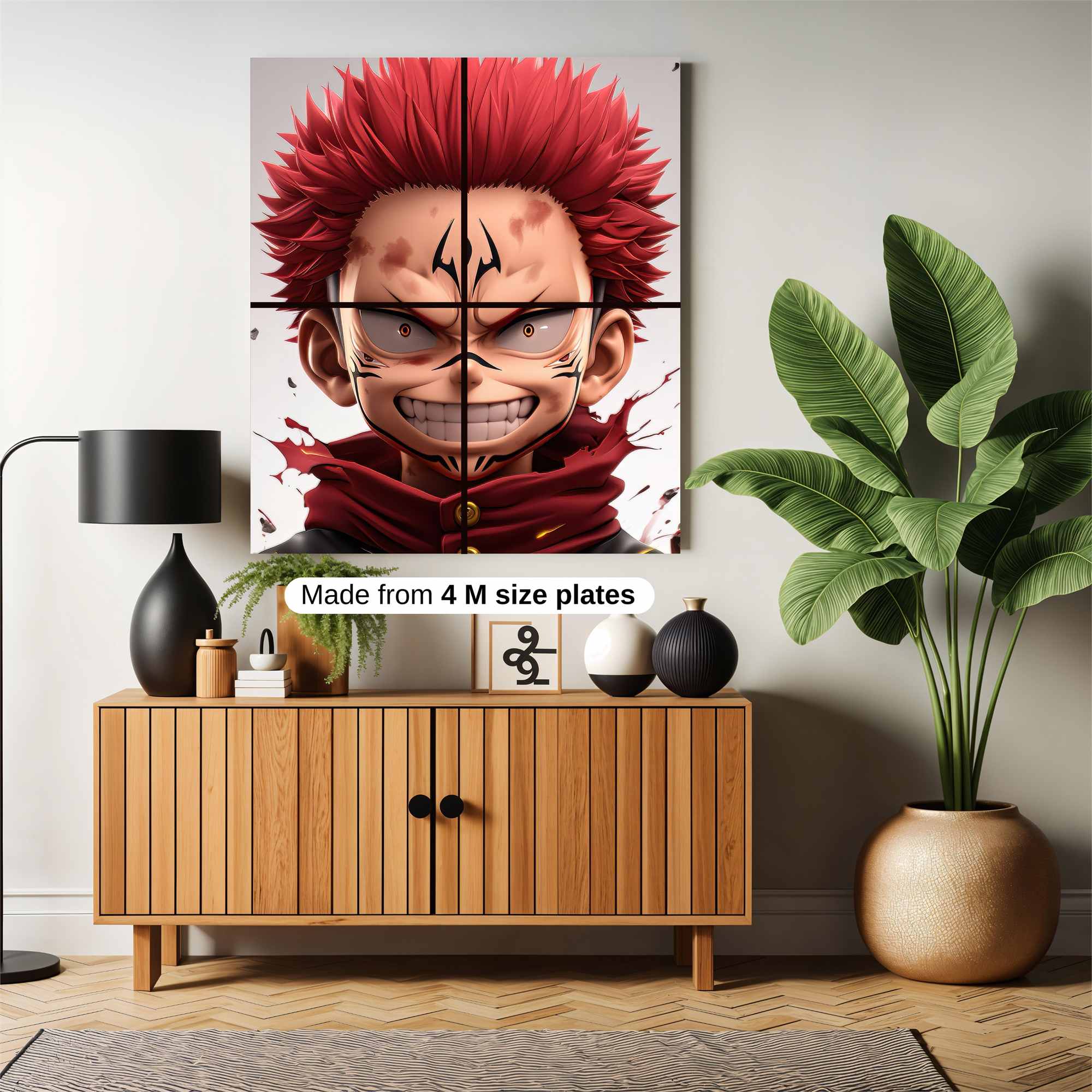 Sukuna Fierce Safe Wall Magnetic / M