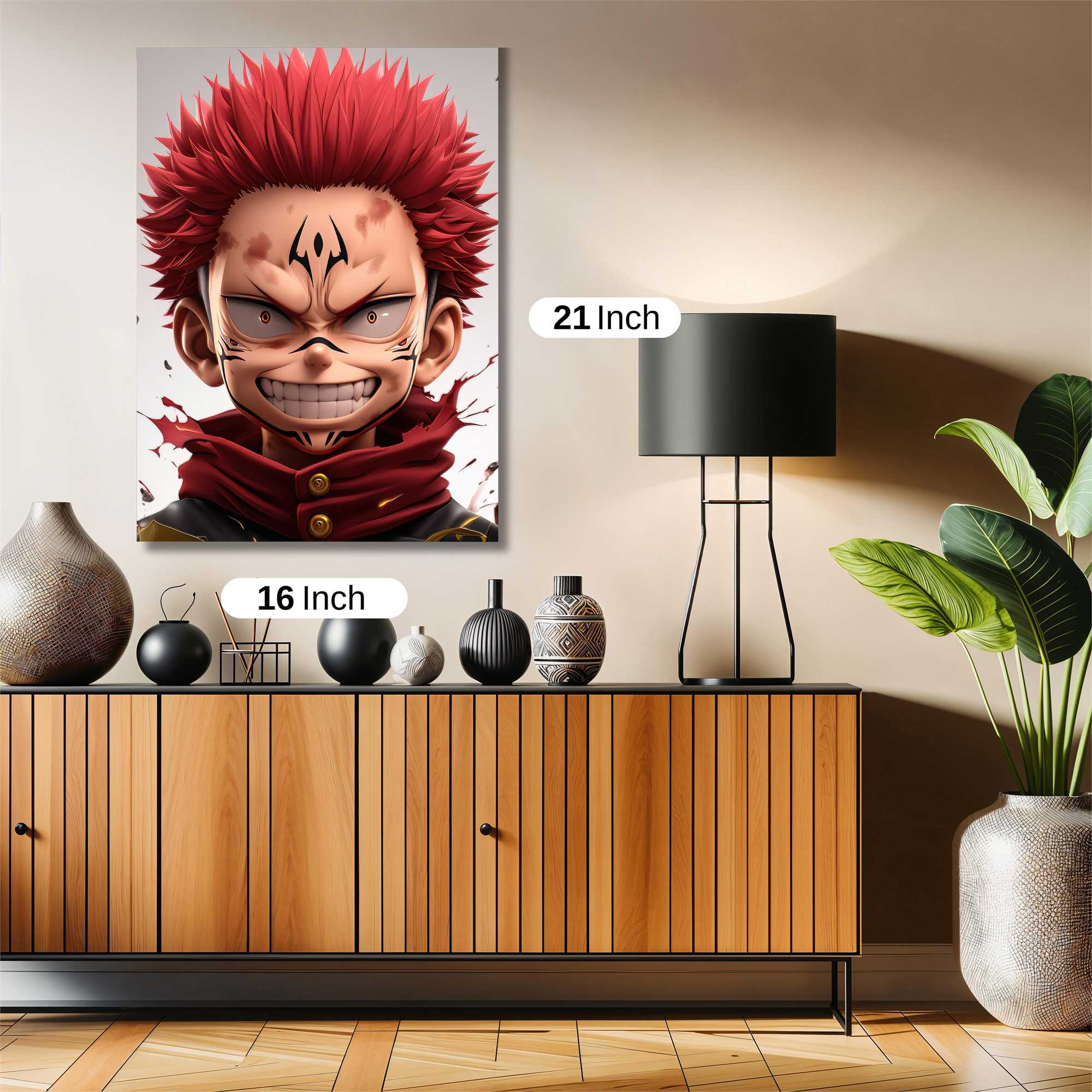 Sukuna Fierce Safe Wall Magnetic / M