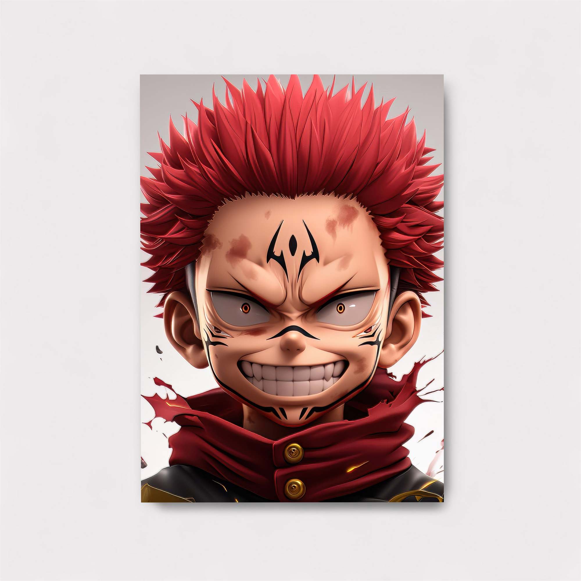 Sukuna Fierce Safe Wall Magnetic / M