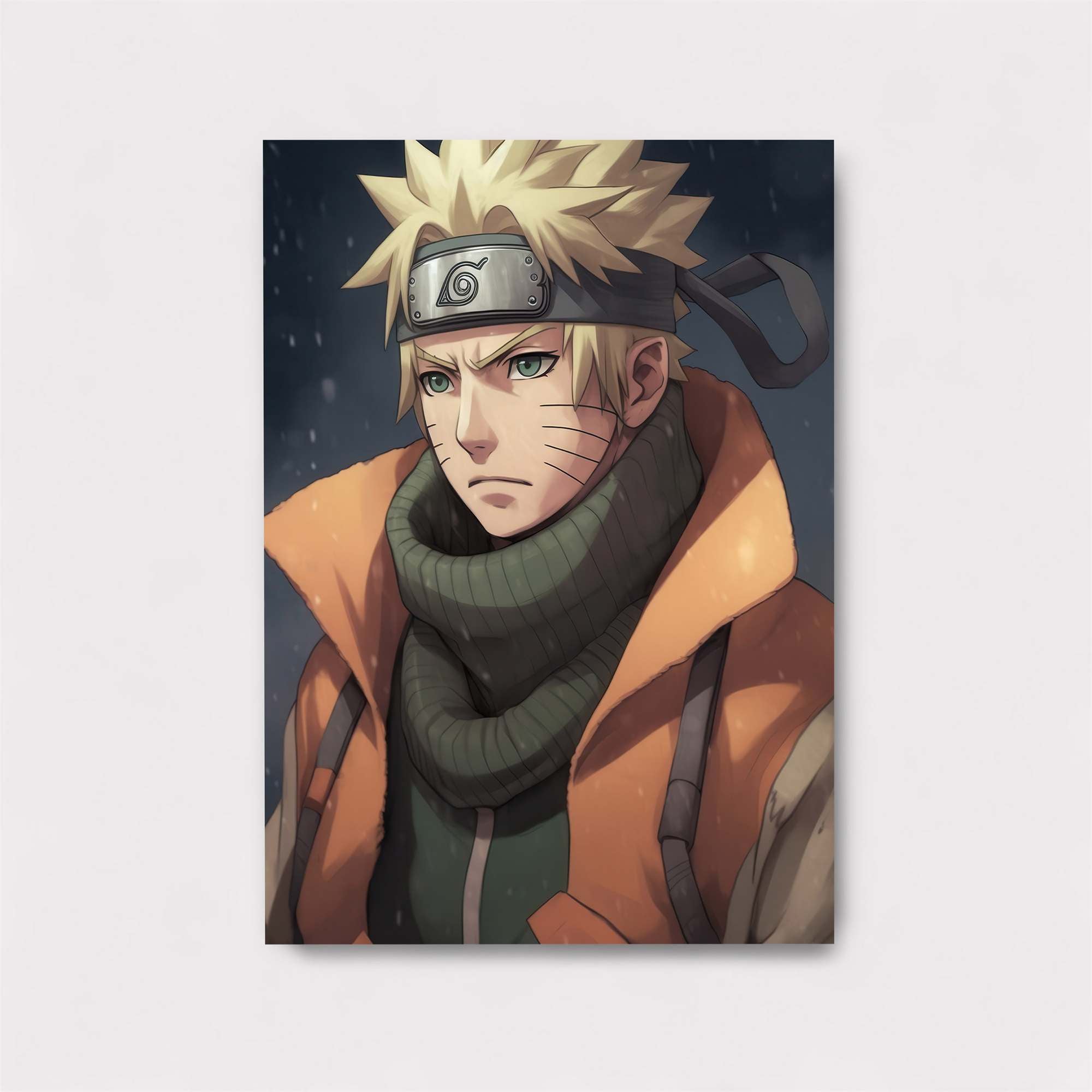 Naruto Somber Safe Wall Magnetic / M