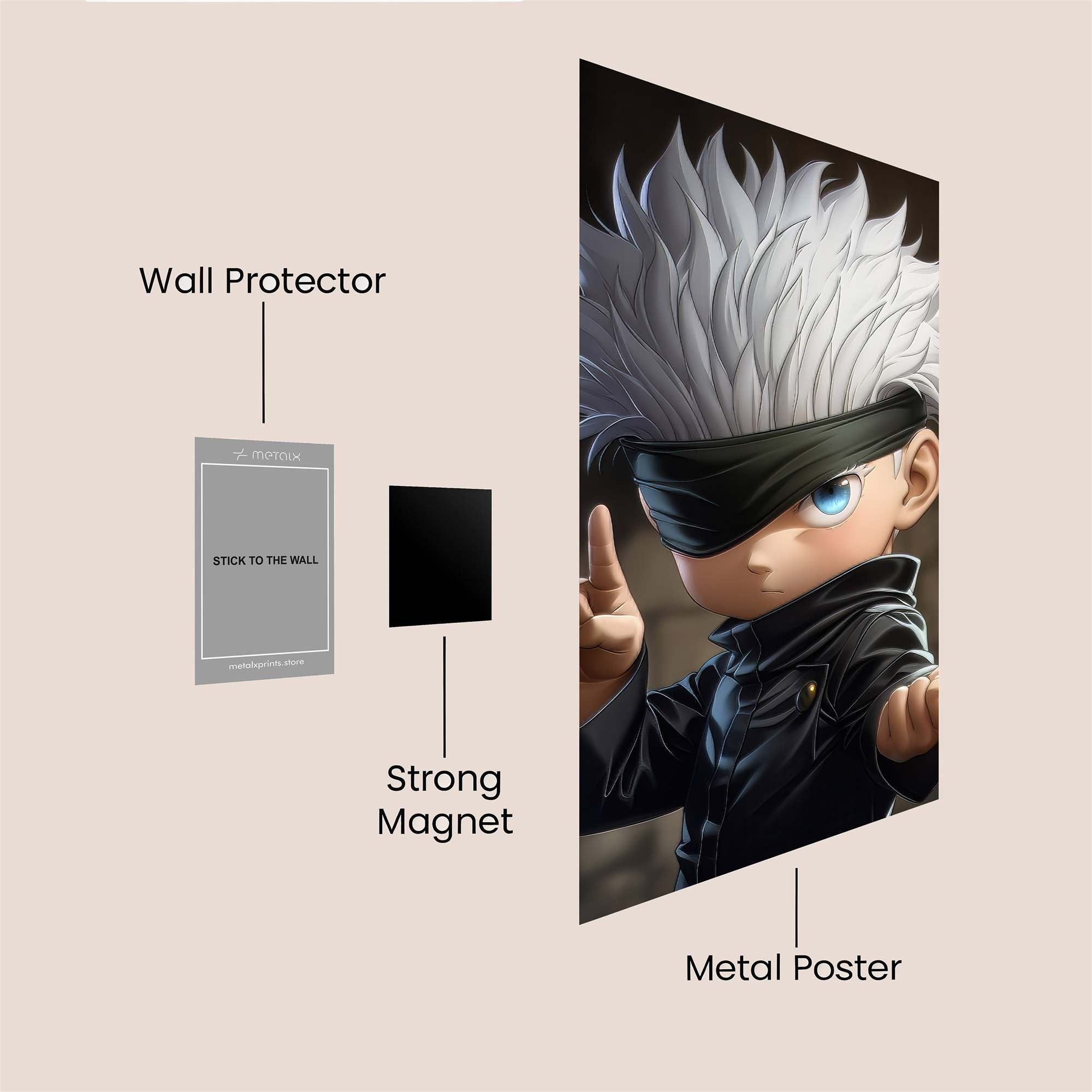 Satoru Serene Safe Wall Magnetic / M